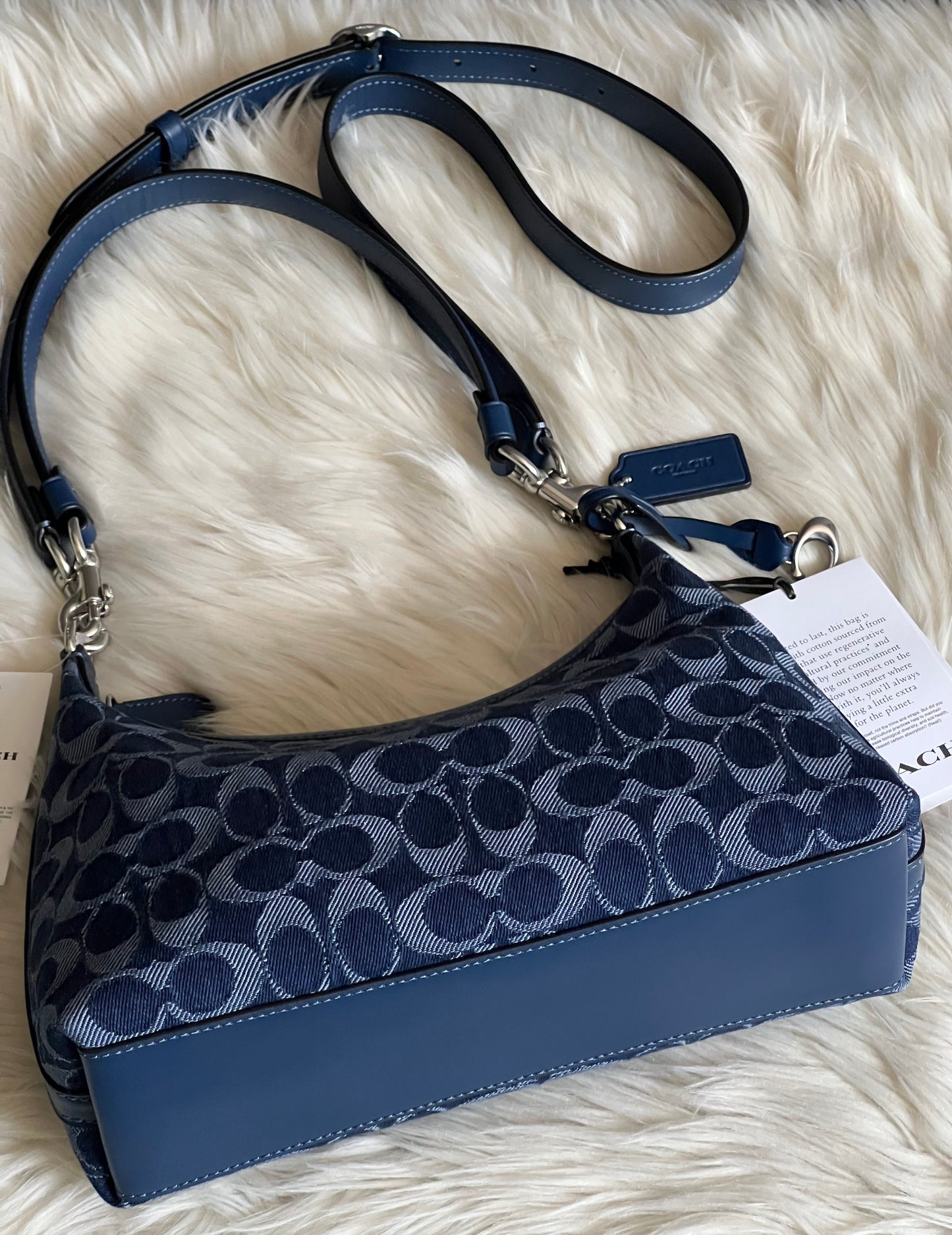 Coach Juliet Shoulder Bag 25 in Signature Denim