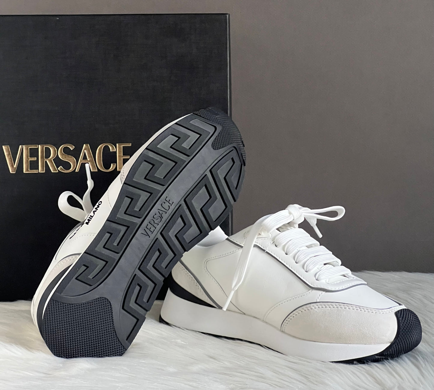 Versace Milano Vitello Sneaker