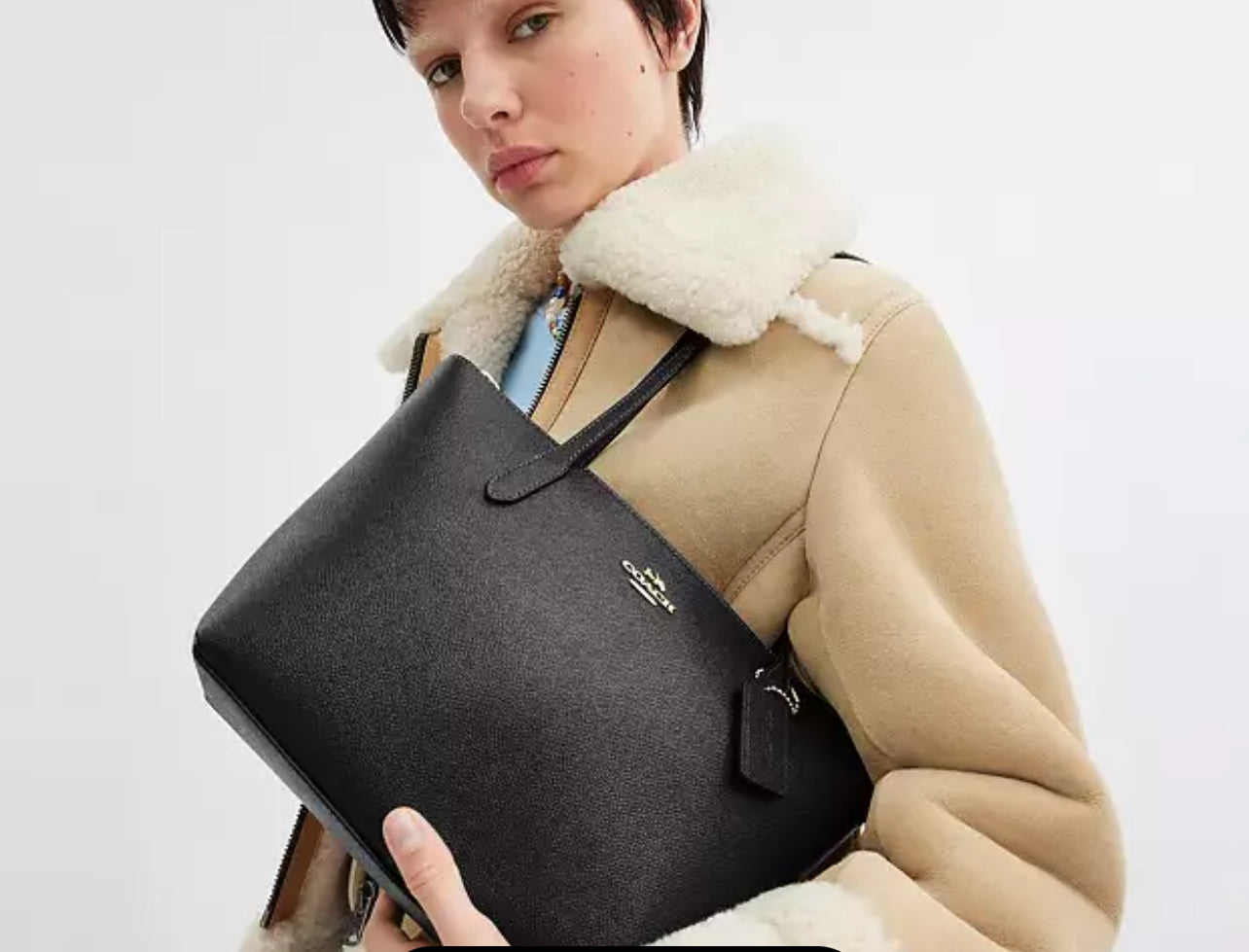 Coach Fiona Zip Tote Bag