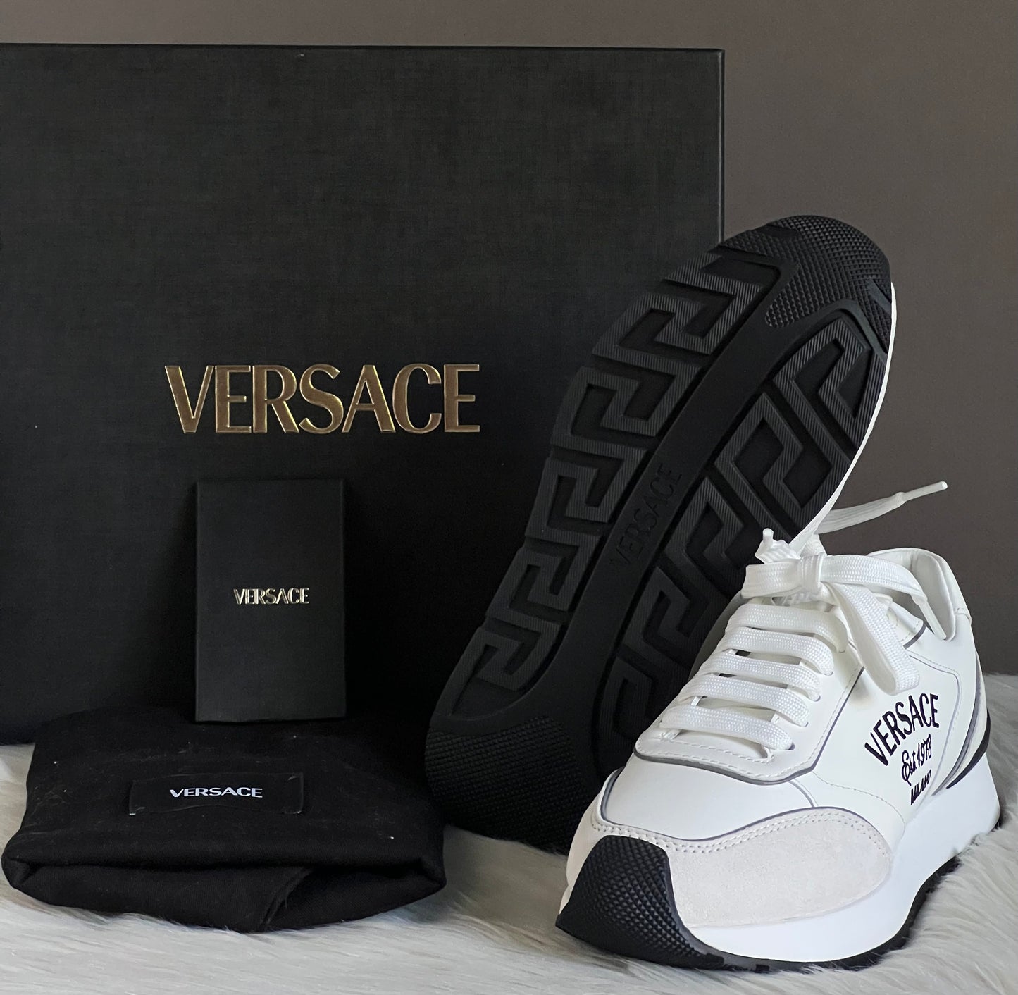 Versace Milano Vitello Sneaker