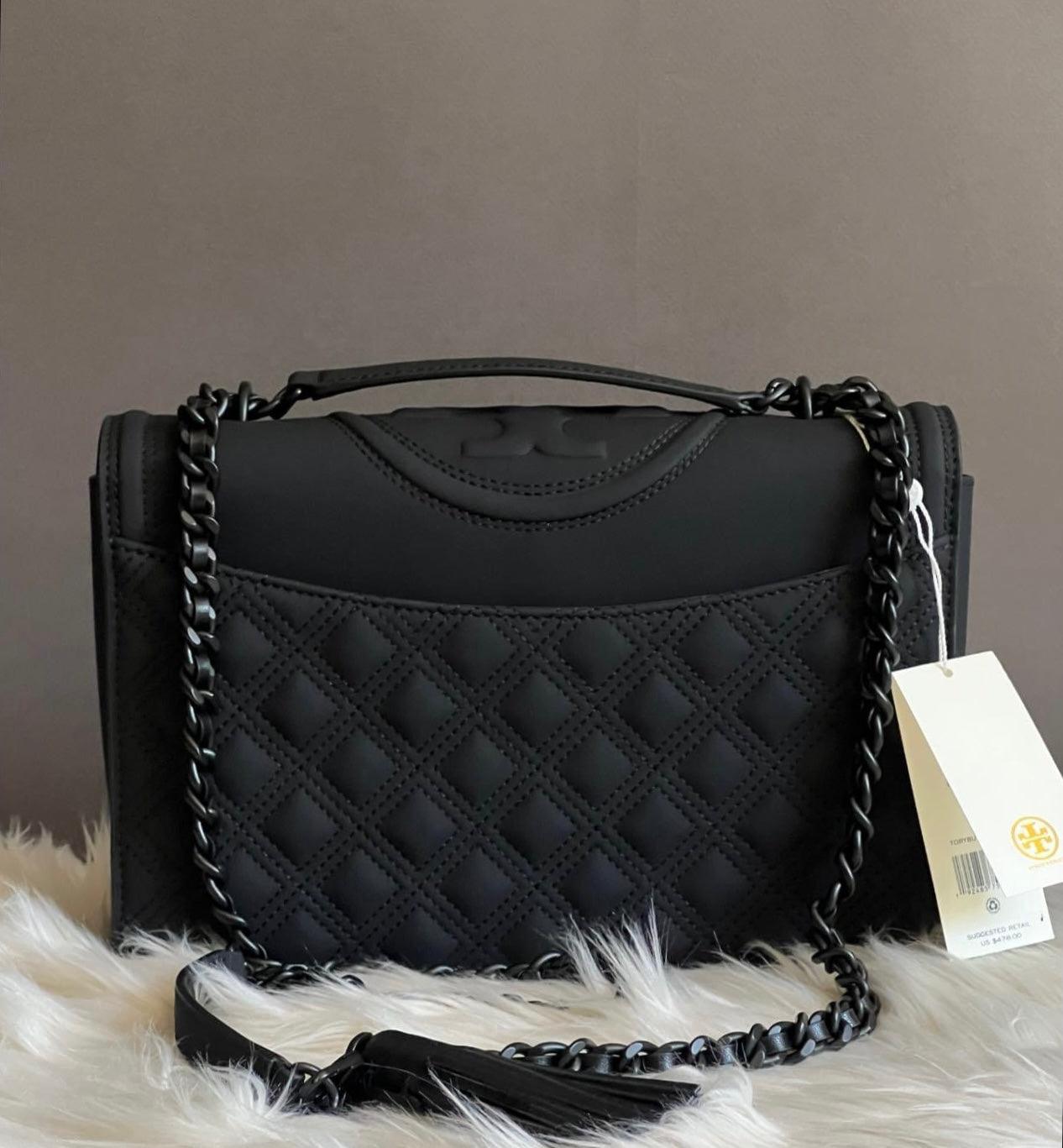 Tory Burch Fleming Matte Convertible Shoulder Bag