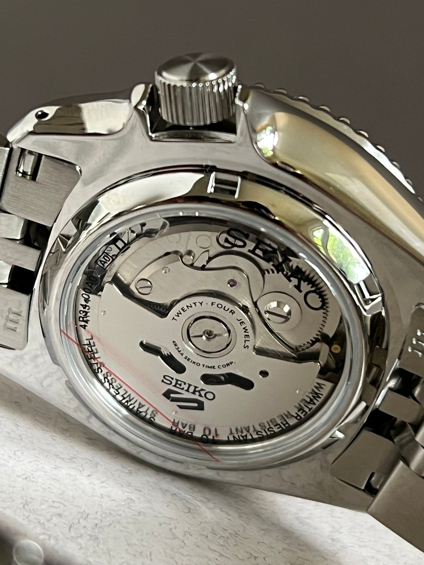 Seiko Men’s 5 Sports Automatic GMT Watch