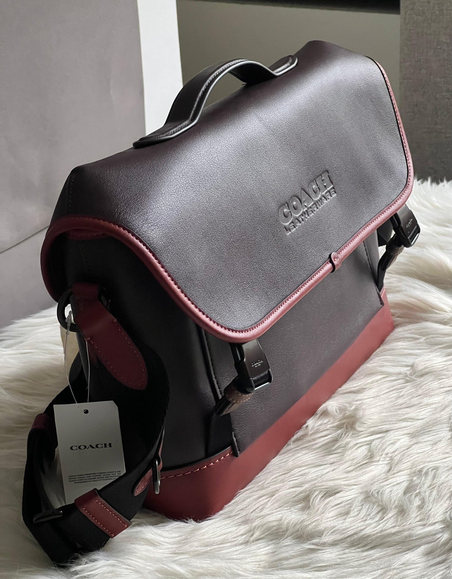 Coach League Bike Bag in Colorblock