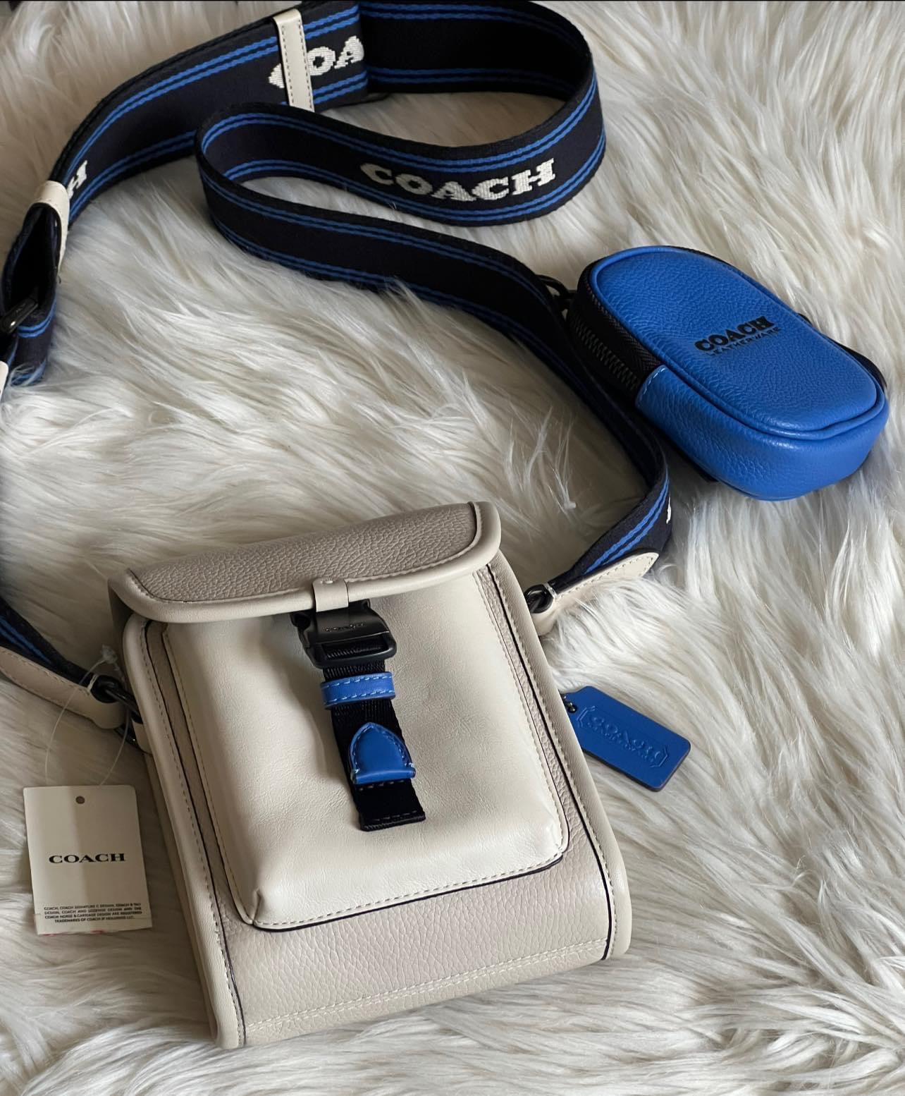 Coach Charter North/South Crossbody With Hybrid Pouch In Colorblock