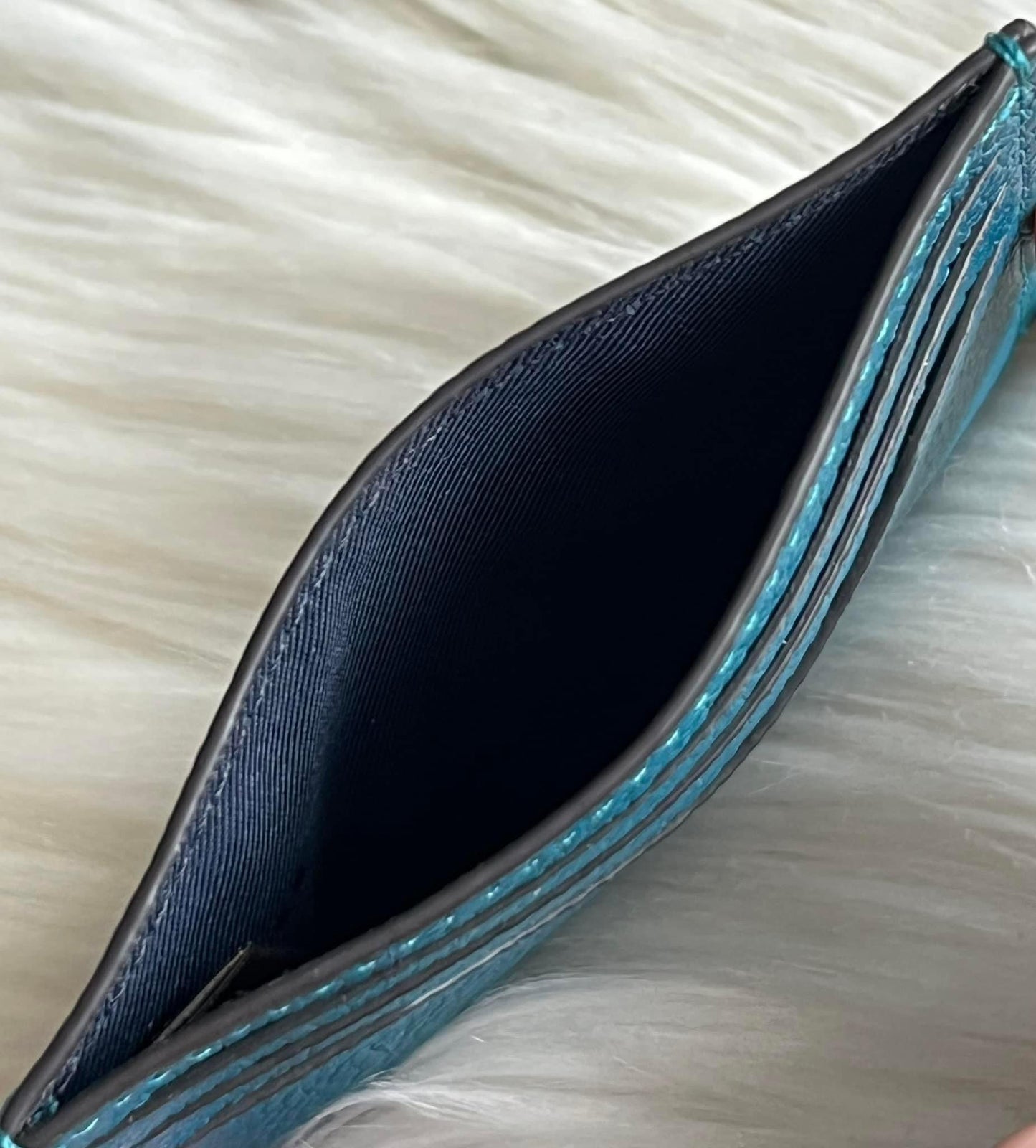 Coach Flat Card Case Leatherware