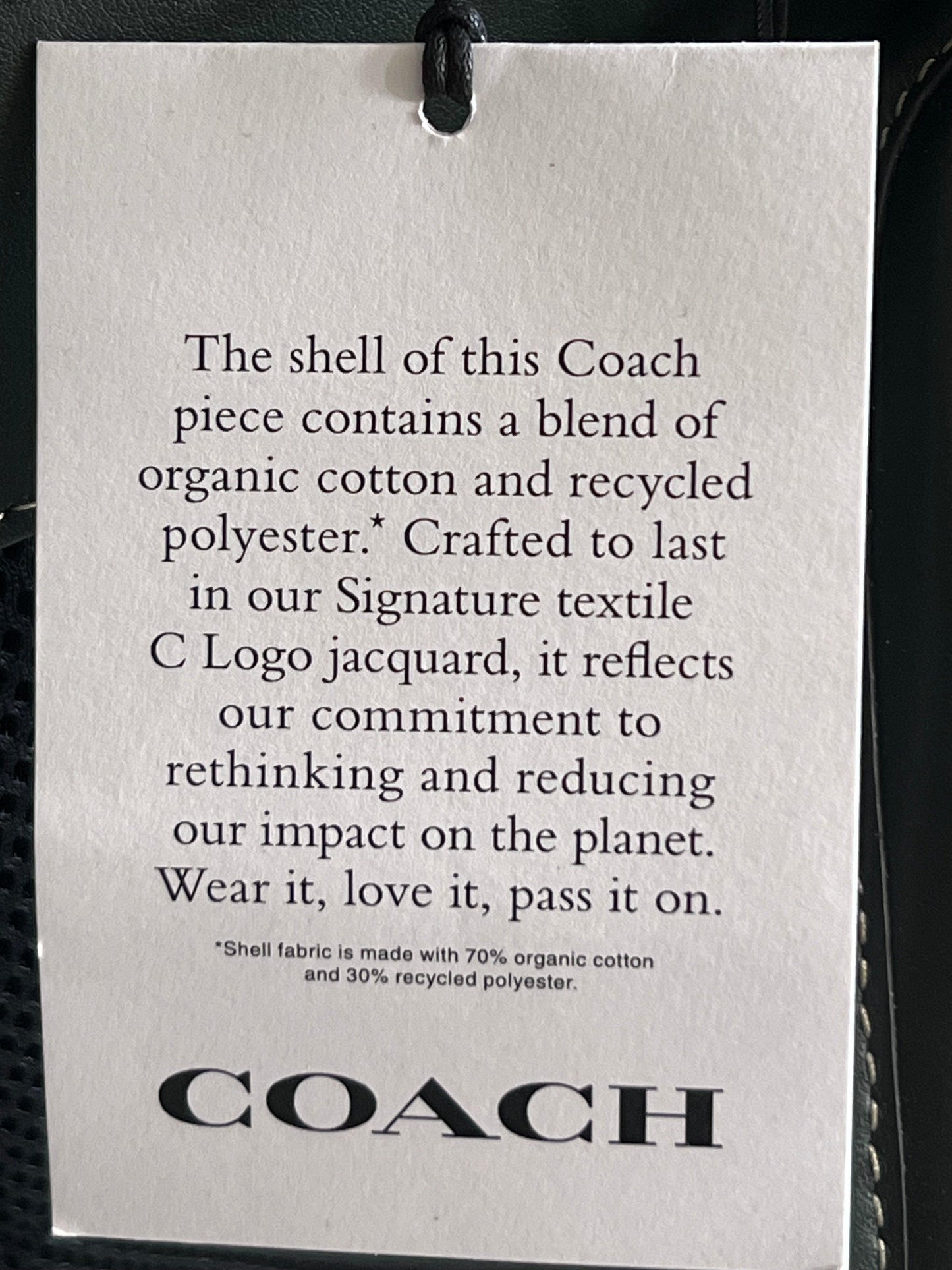 Coach Hitch Backpack in Micro Signature Jacquard