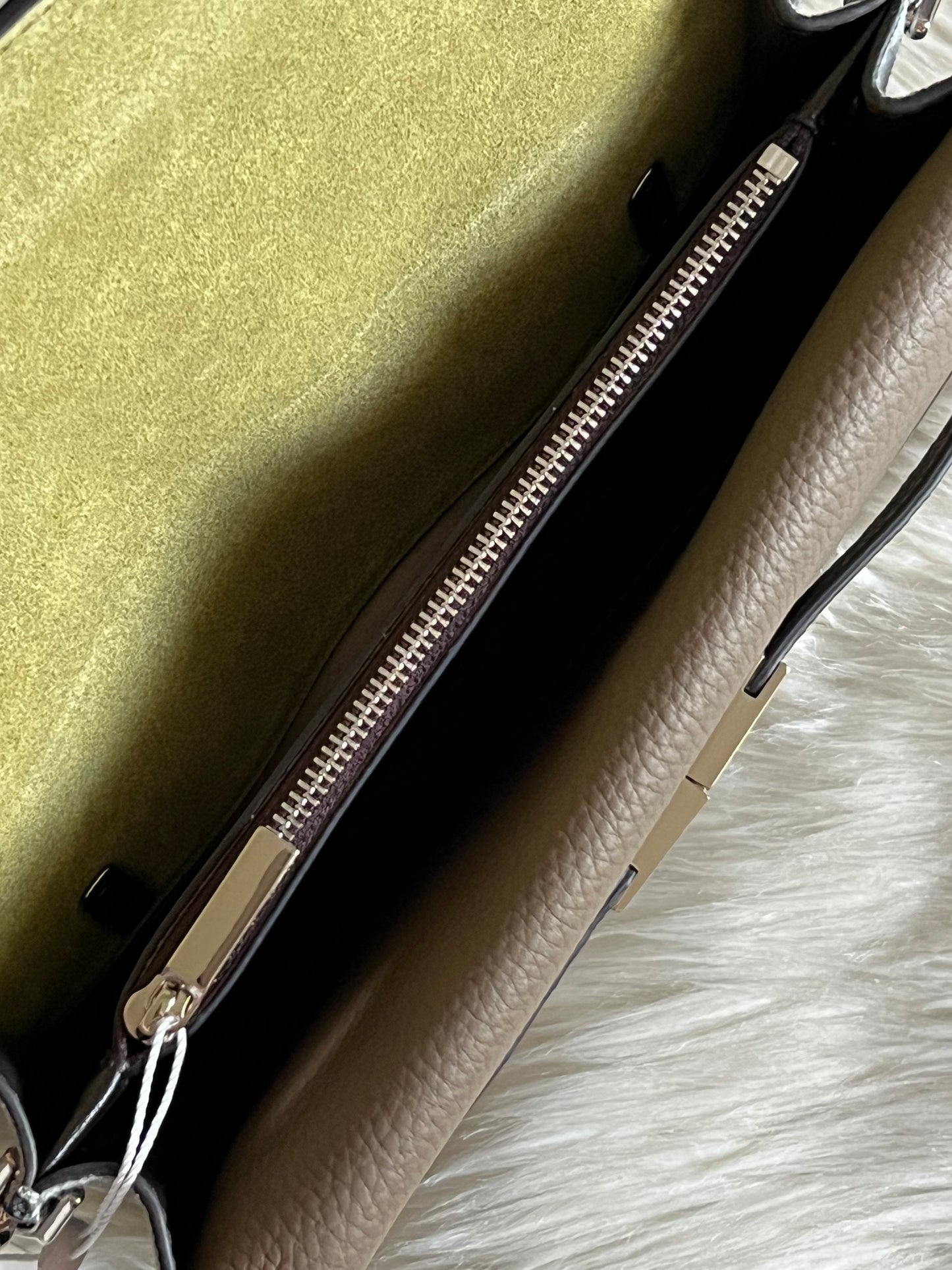 Tory Burch Lee Radziwill Pebbled Shoulder Bag