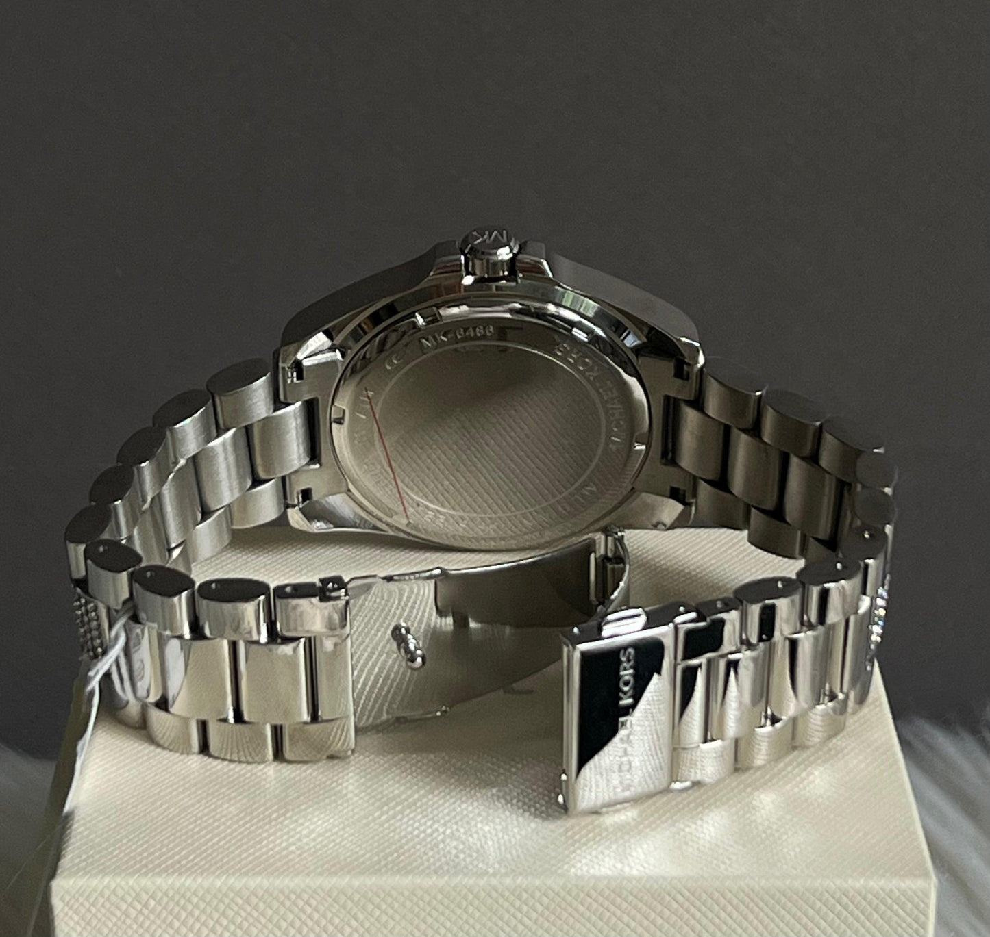 Michael Kors Women’s Bradshaw Silver-Tone Glitz