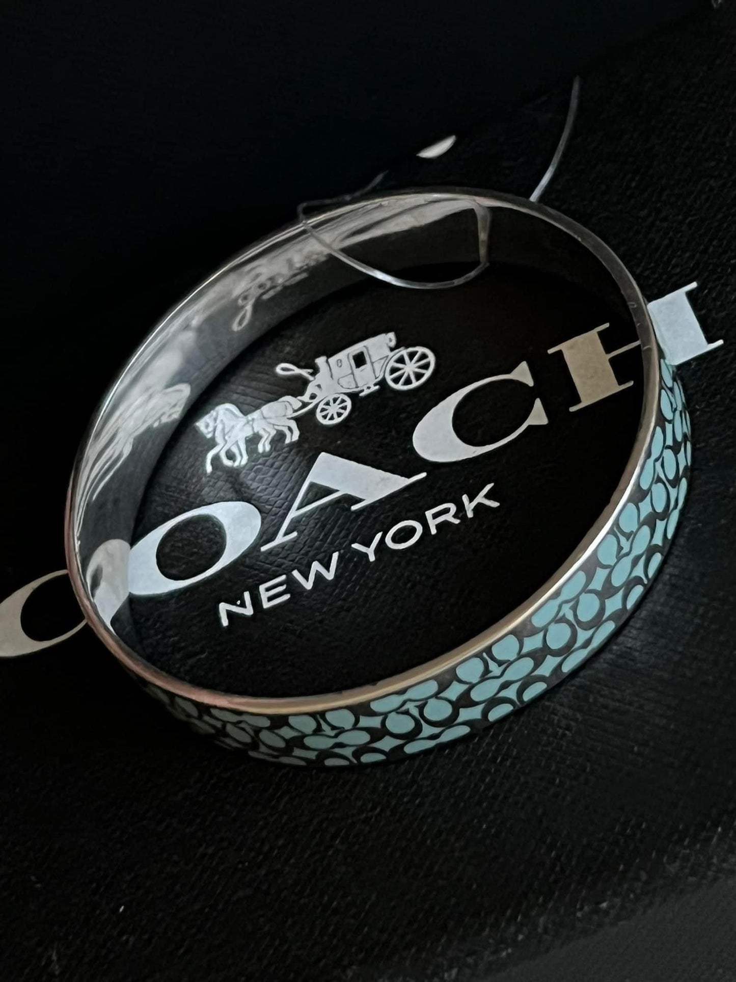 Coach Signature Bangle