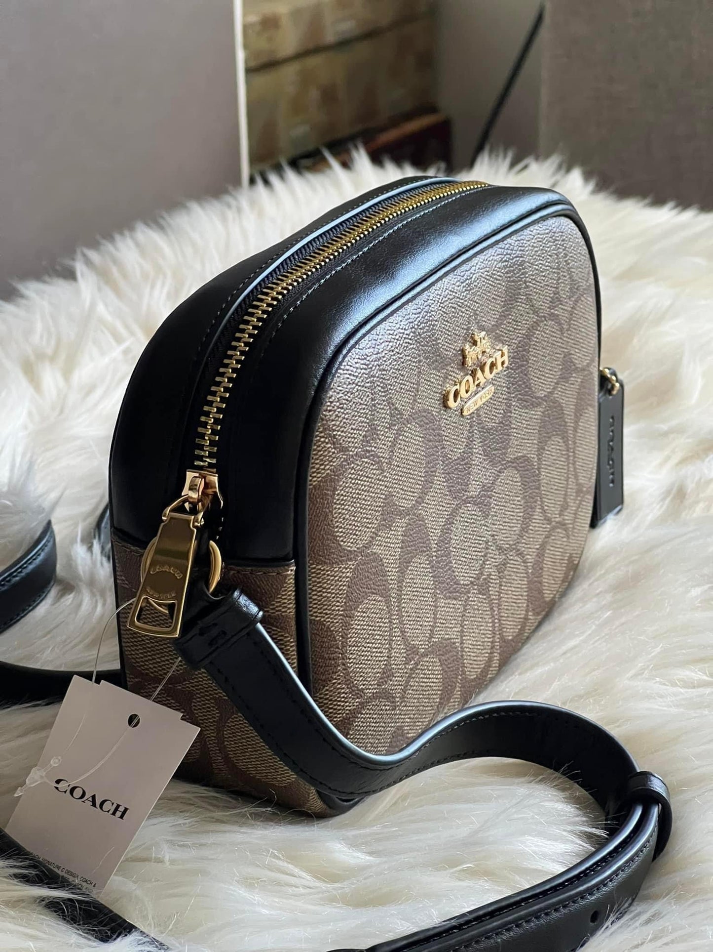 Coach Jamie Camera Bag in Signature Canvas