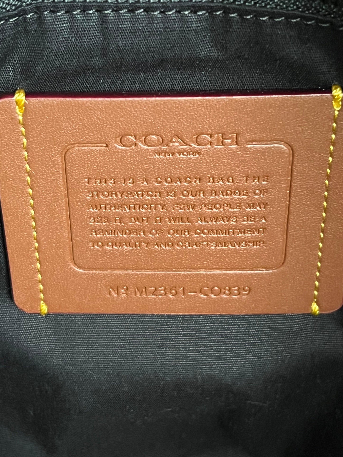 Coach Hall Tote
