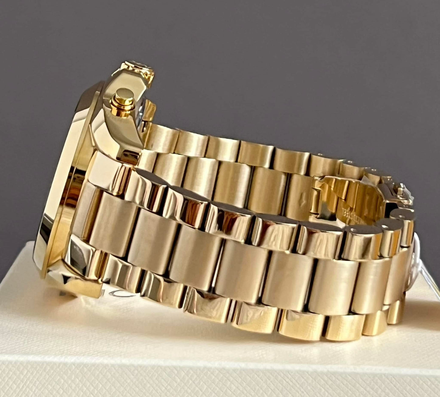 Michael Kors Women’s Oversized Bradshaw Gold-Tone Watch