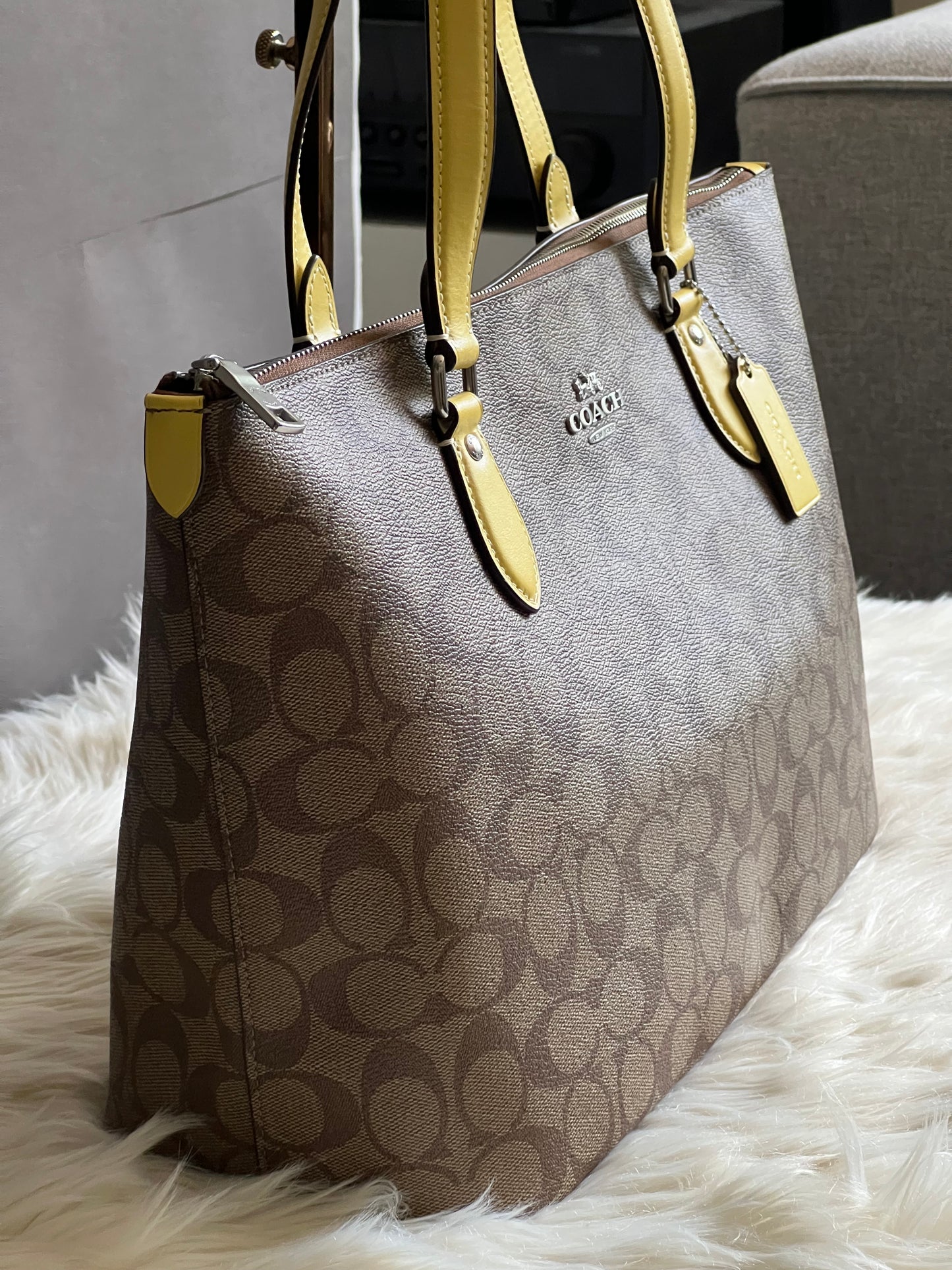 Coach Gallery Tote in Signature Canvas