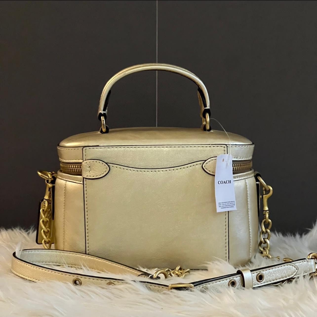 Coach Trail Bag with Quilting