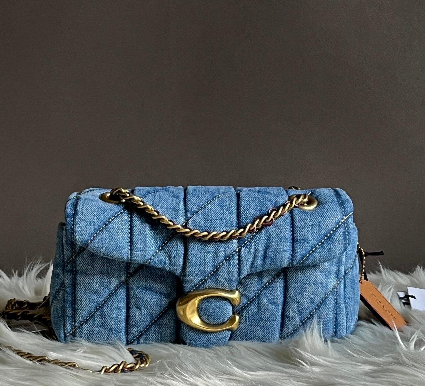 Coach Tabby Shoulder Bag 20 with Quilting