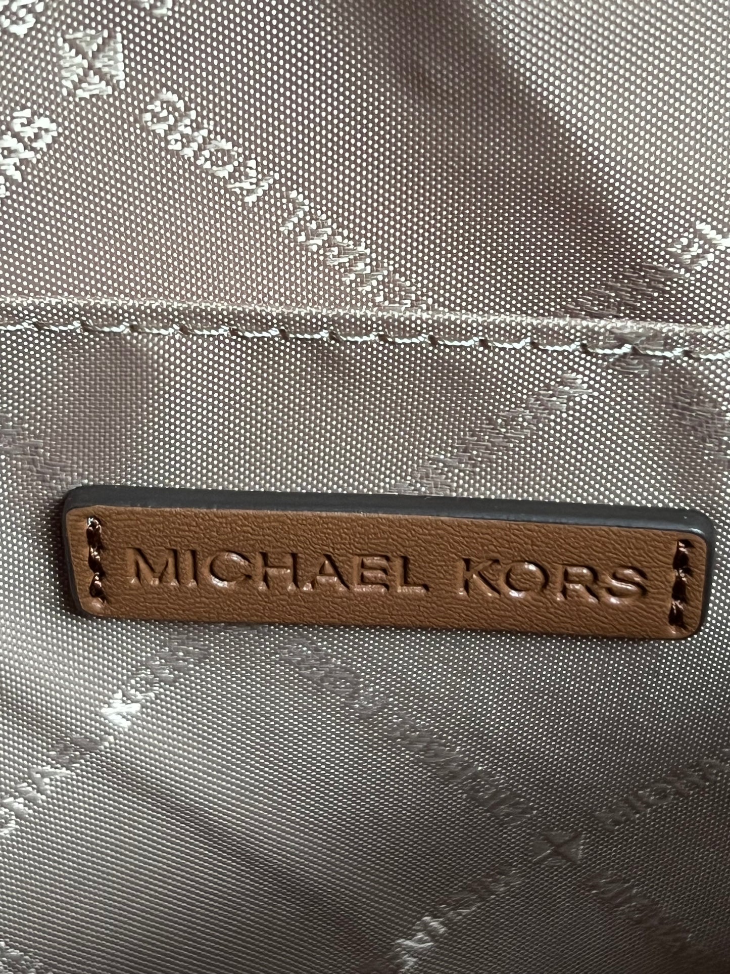 Michael Kors Jet Set Large Woven Crossbody Bag