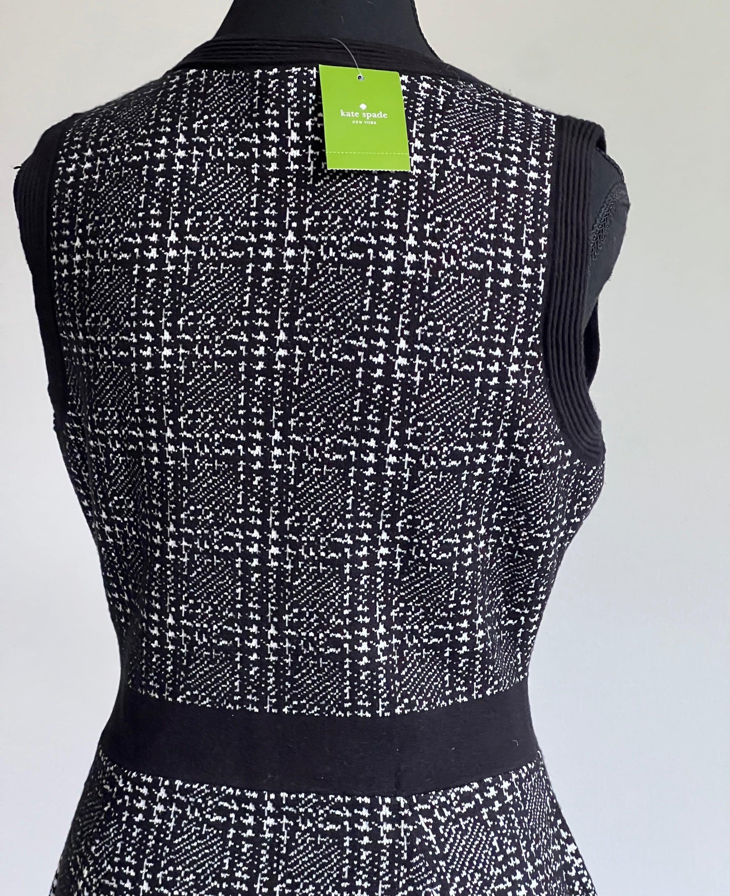 Kate Spade Out West Mod Plaid Sweater Dress