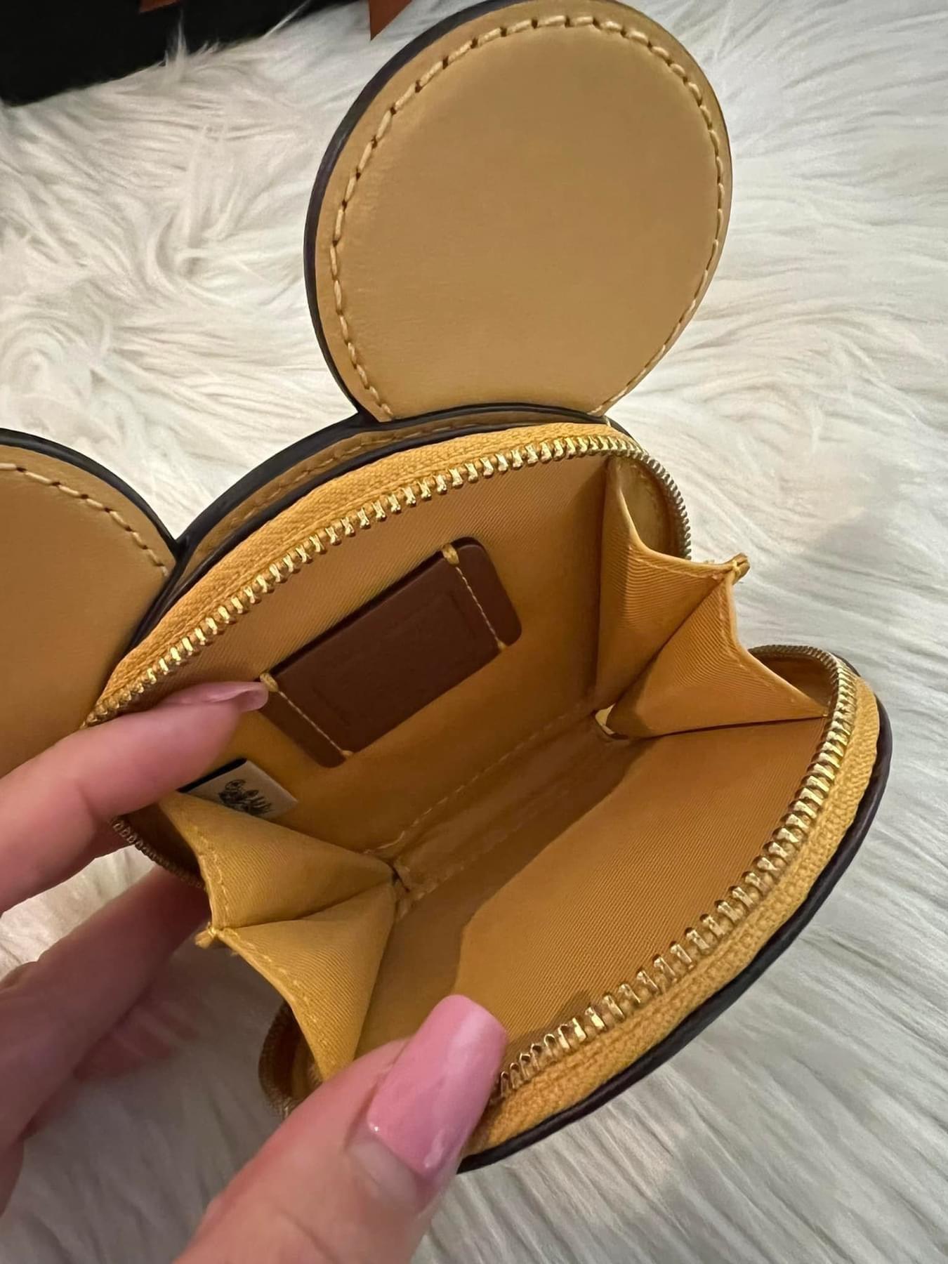 Coach X Disney Mickey Mouse Coin Case