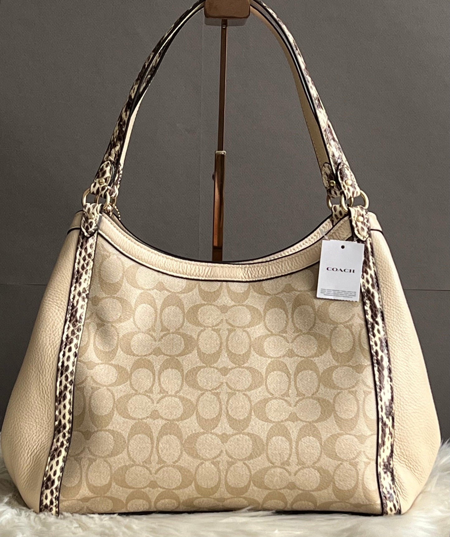 Coach Kristy Shoulder Bag in Colorblock Signature Canvas