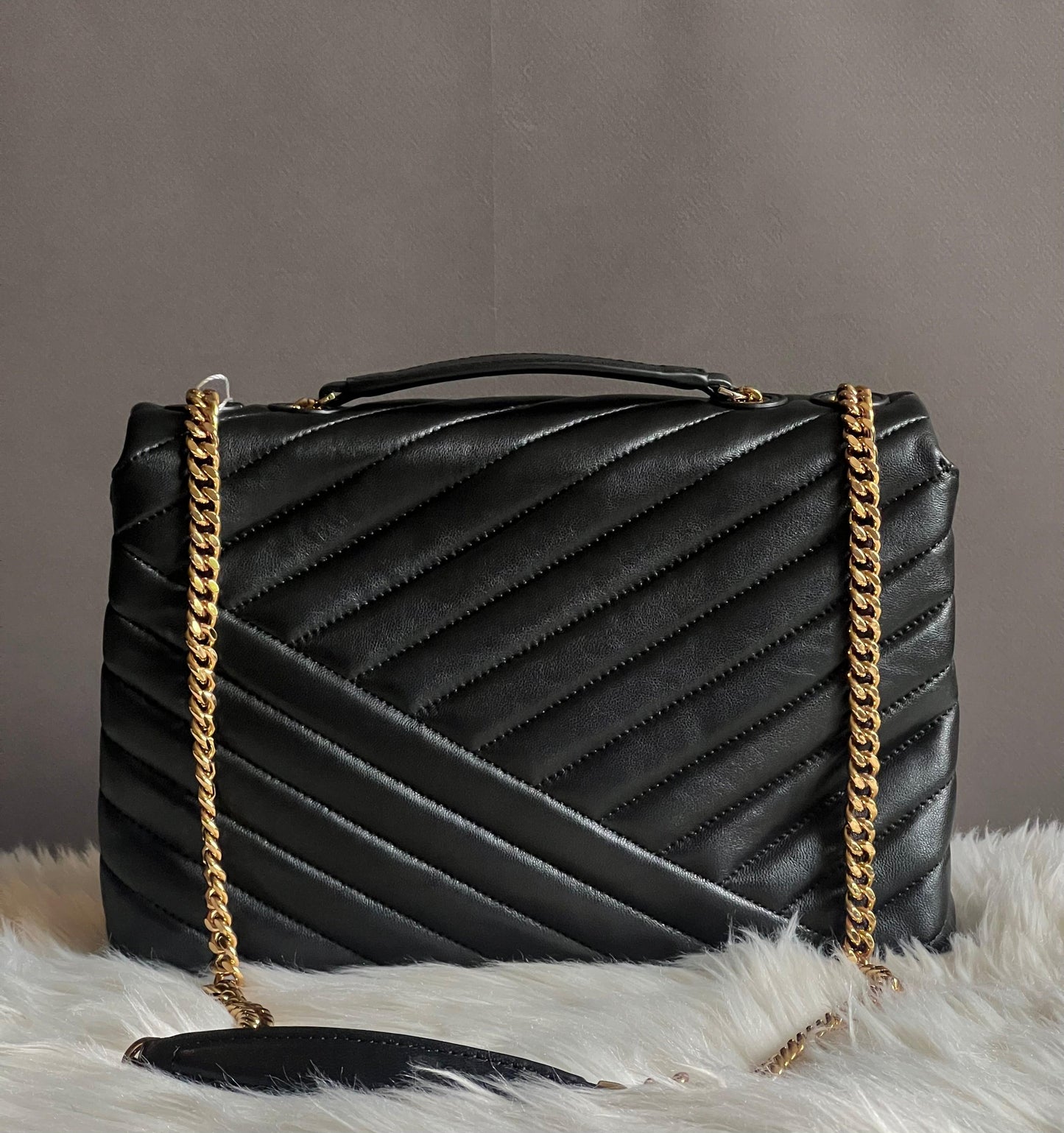 Tory Burch Kira Chevron Convertible Shoulder Bag