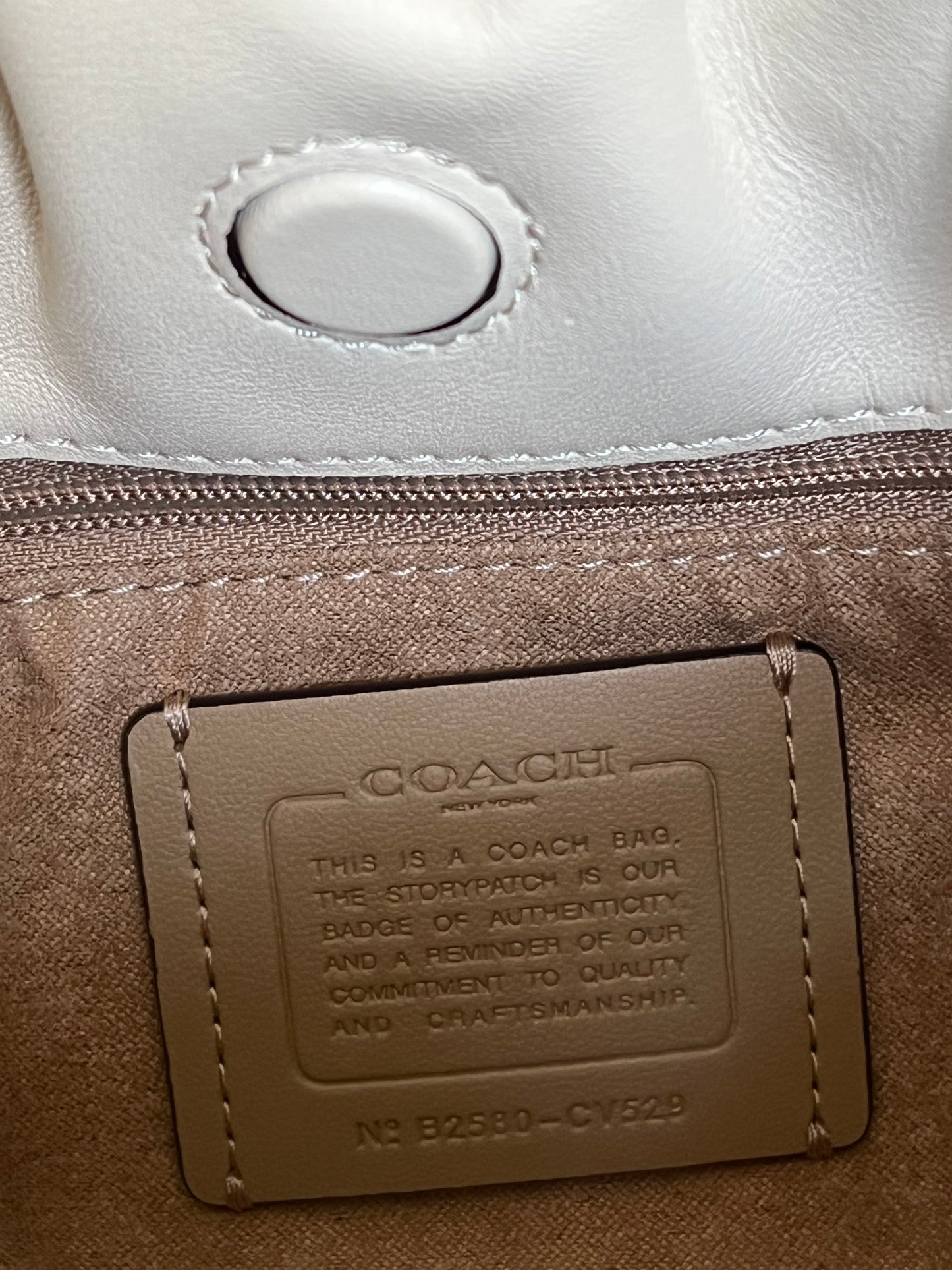 Coach Faye Shoulder Bag with Ruching