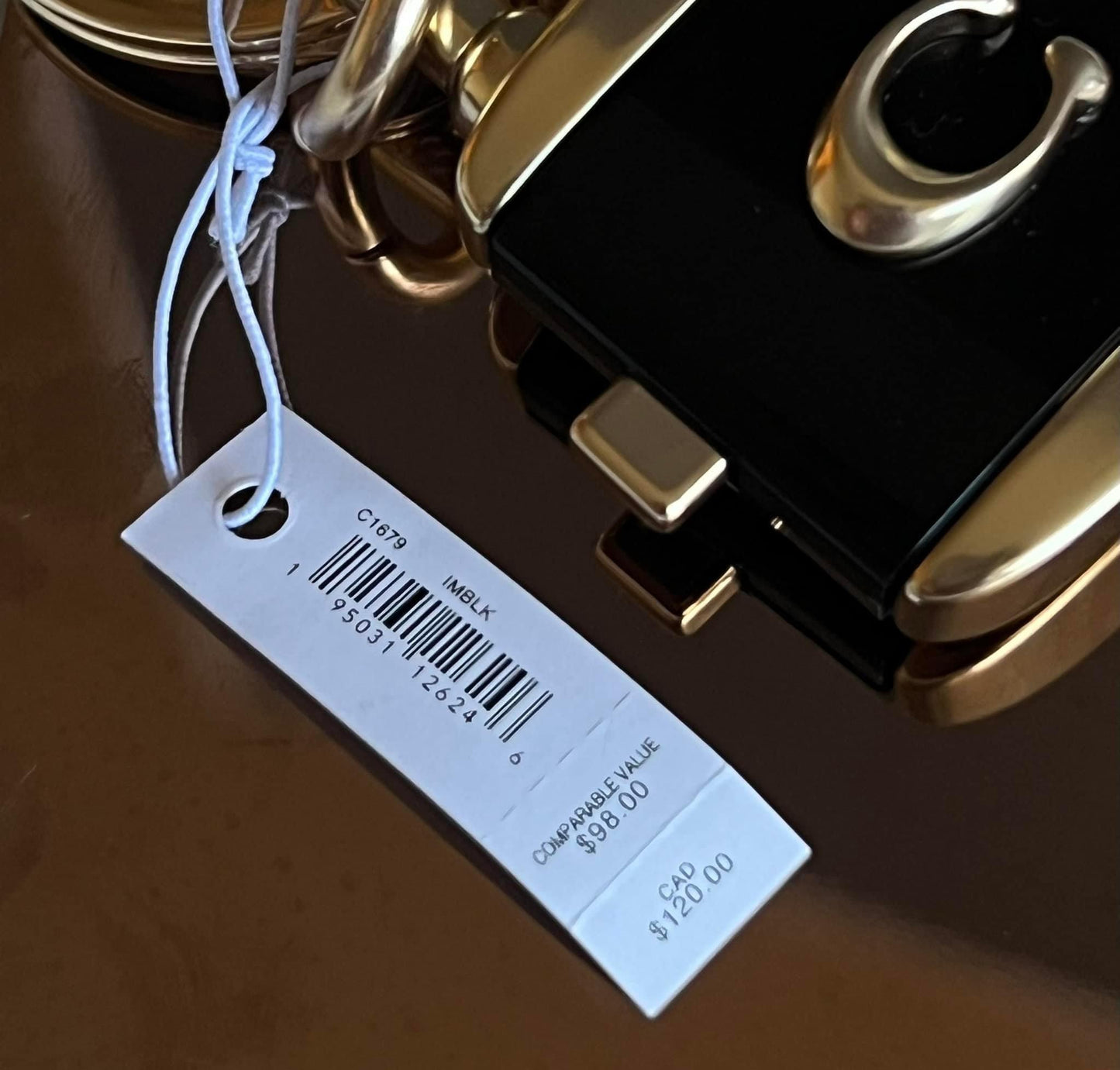 Coach Lock And Key Bag Charm Key Ring