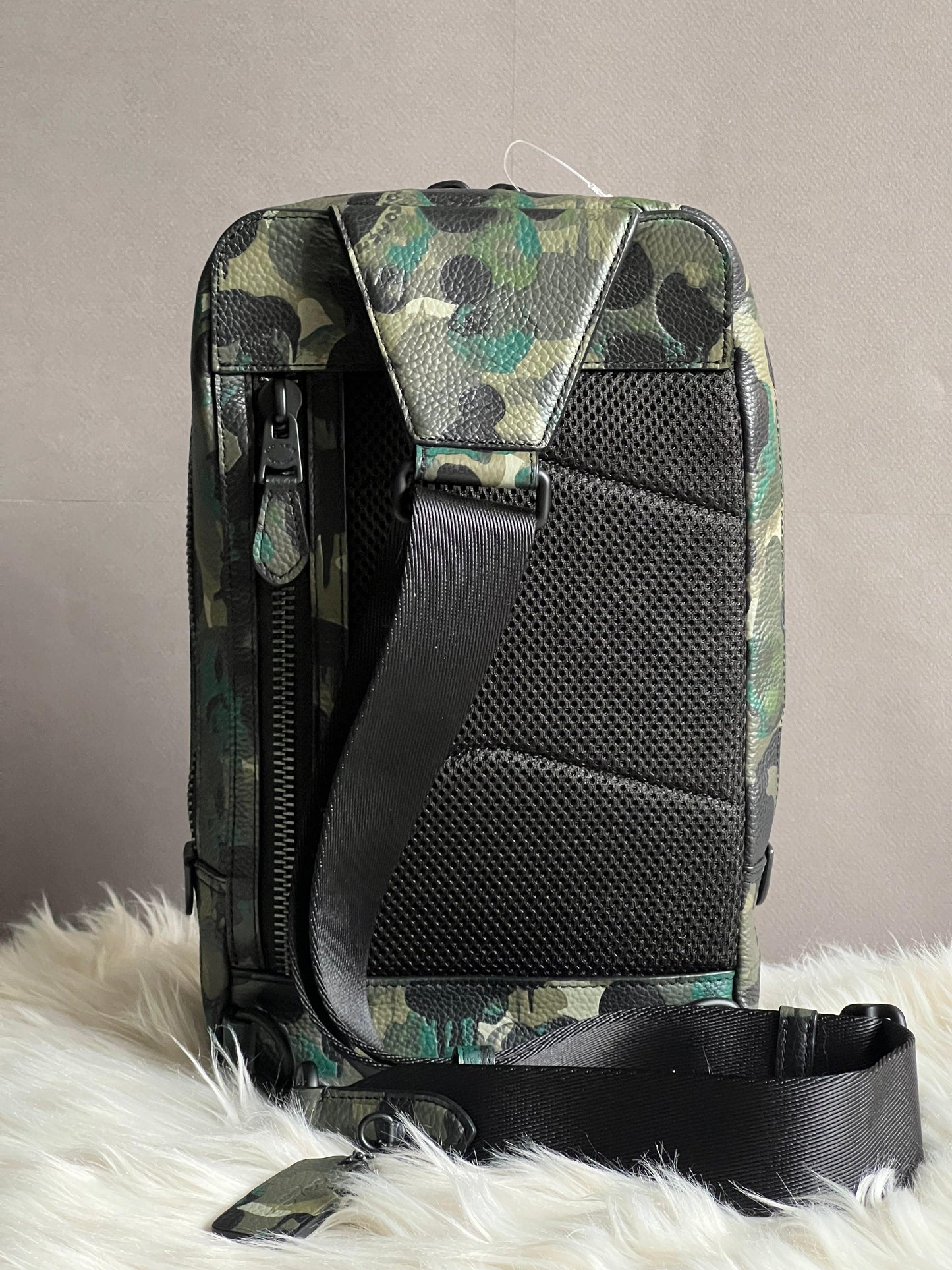 Coach Gotham Pack with Camo Print
