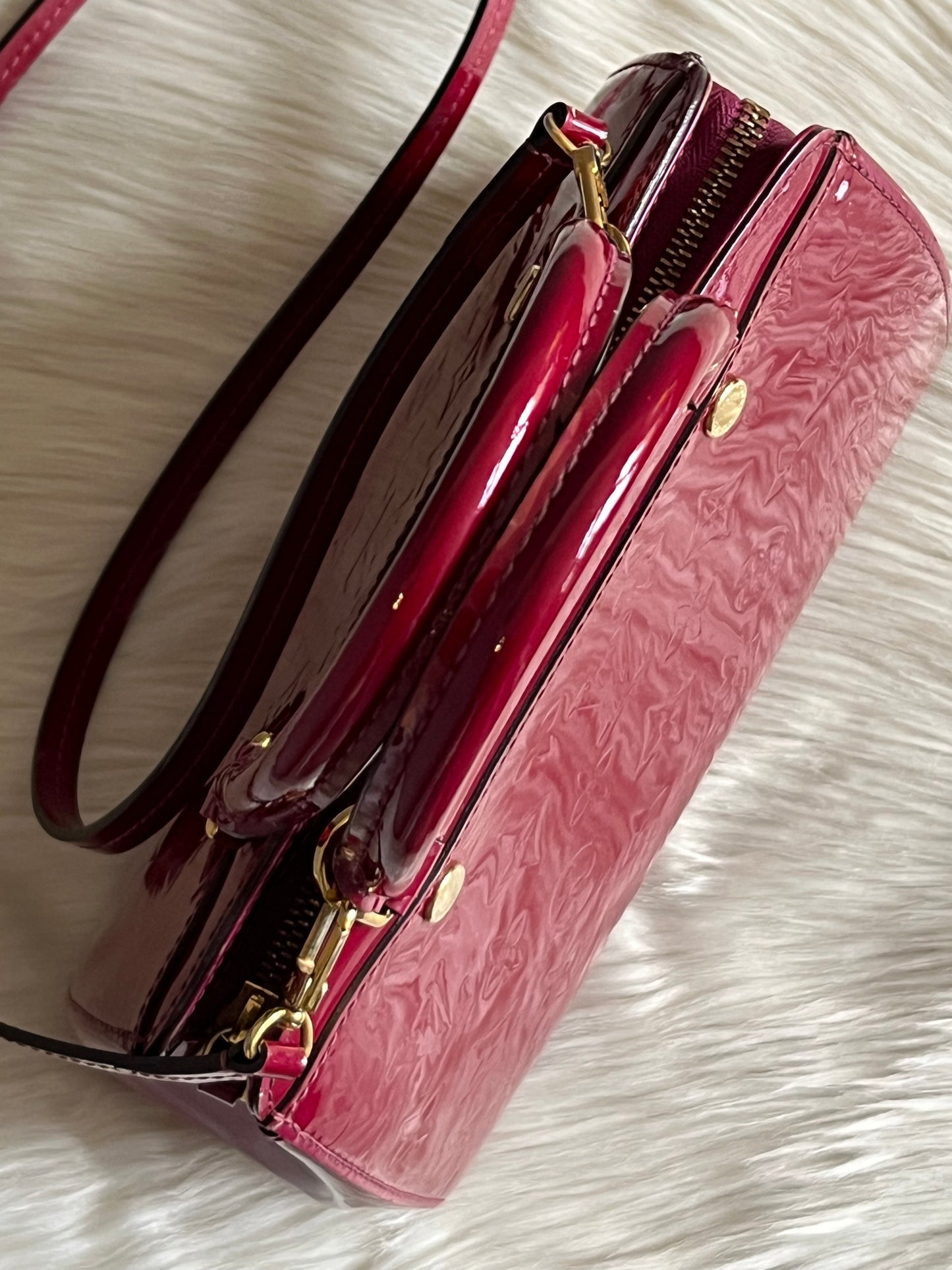 Louis Vuitton Monogram Brea BB in Vernis Leather Crossbody