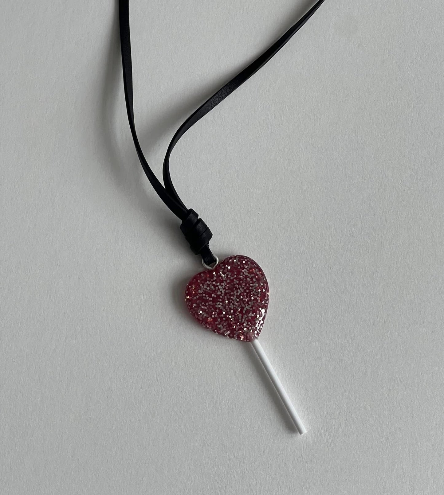 Coach The Lil Nas X Drop Heart Lollipop Necklace