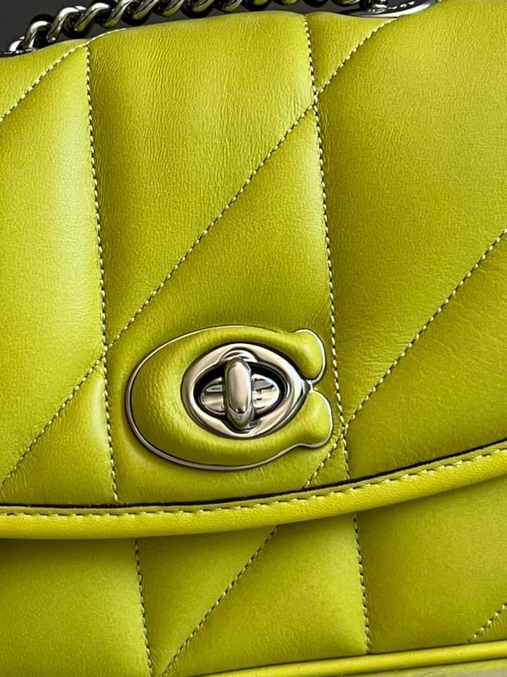 Coach Pillow Madison Shoulder Bag 18 with Quilting