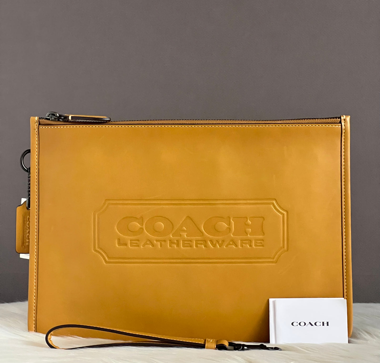 Coach Charter Pouch With Coach Badge