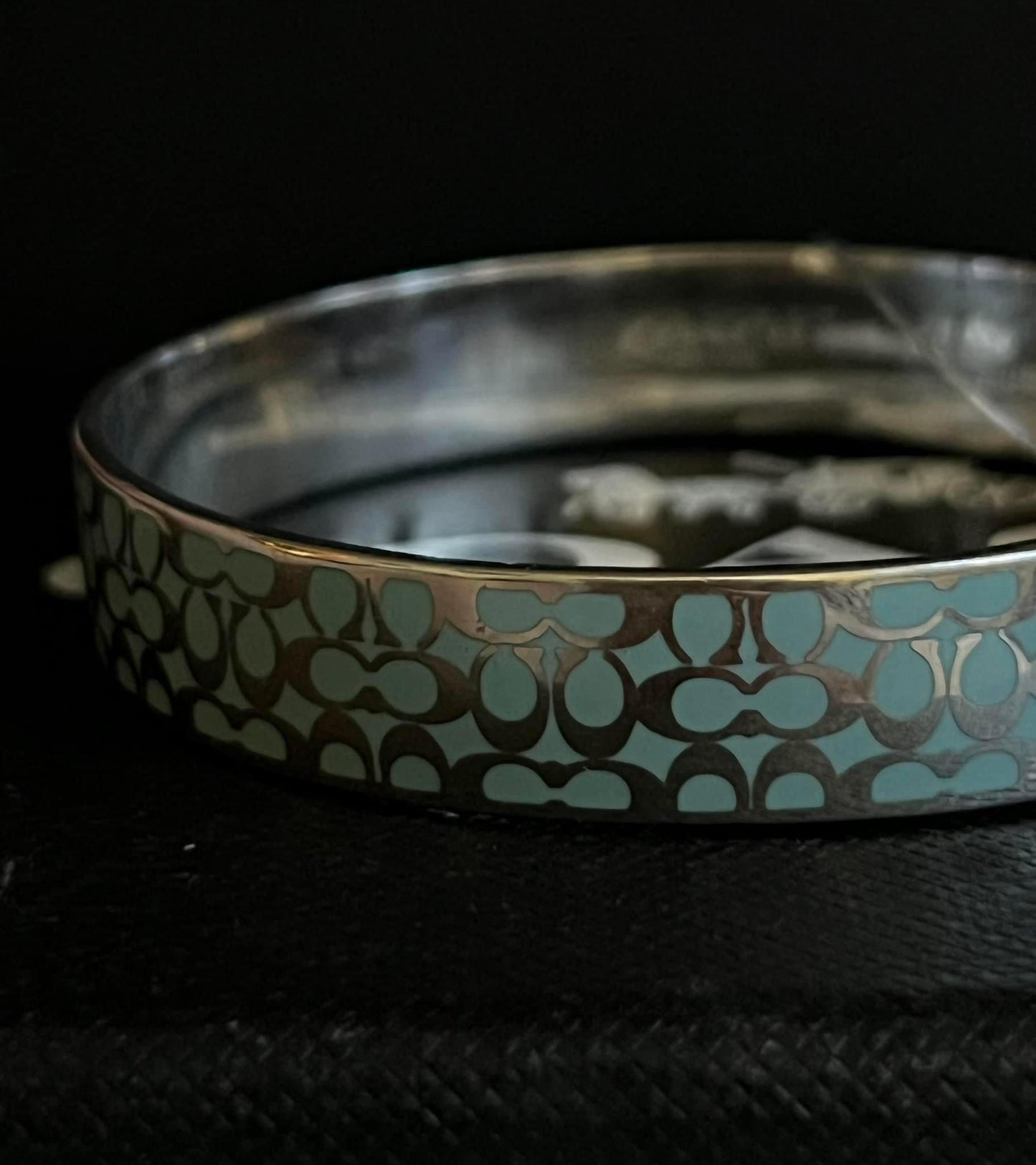 Coach Signature Bangle