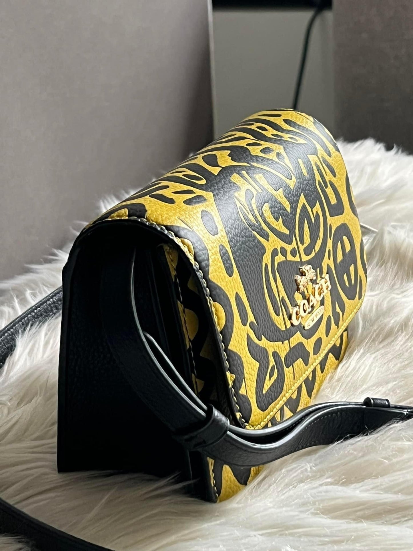 Coach Disney Mickey Mouse X Keith Haring Mini Brynn Crossbody
