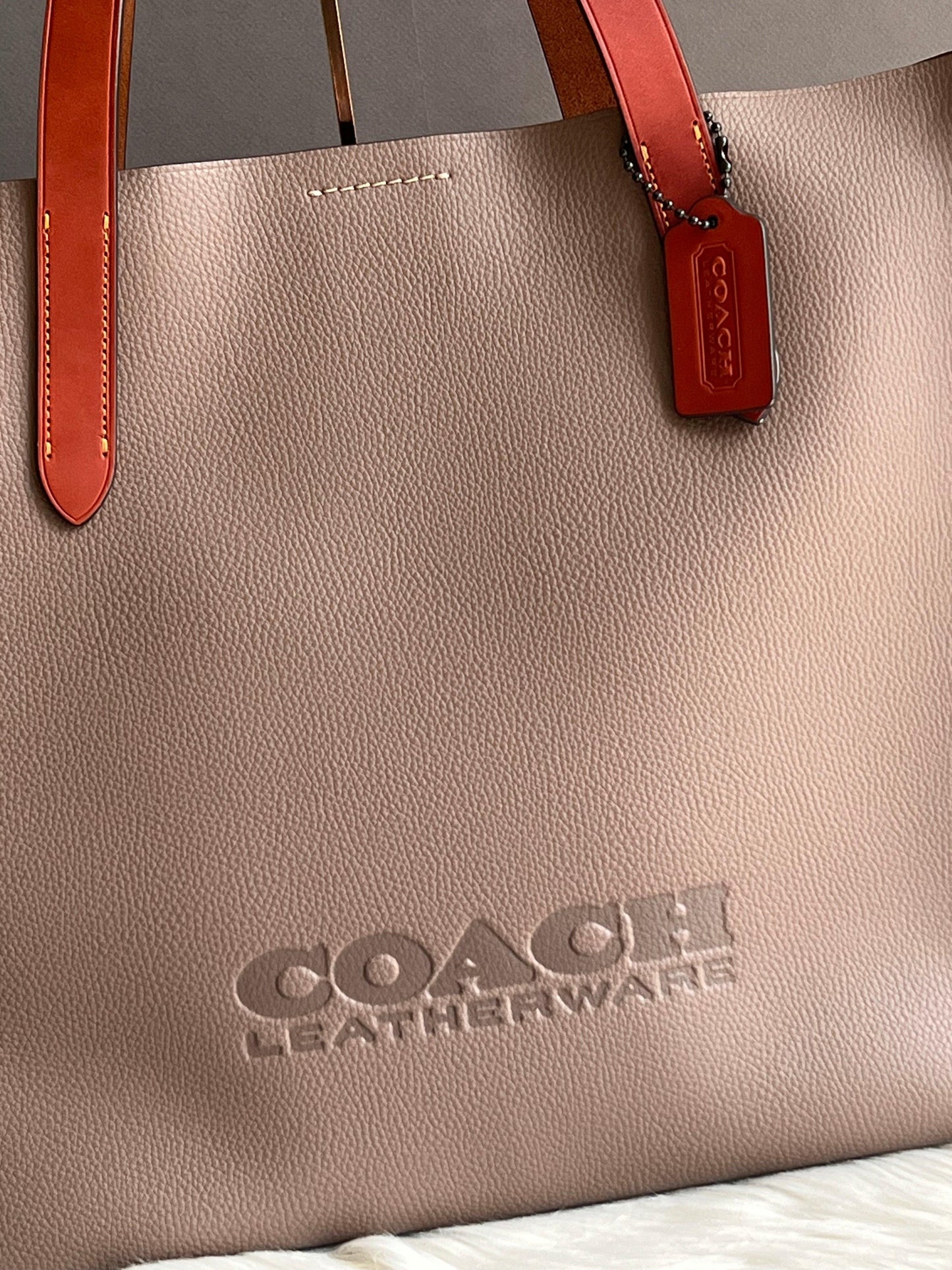 Coach Relay Tote with Coach Graphic