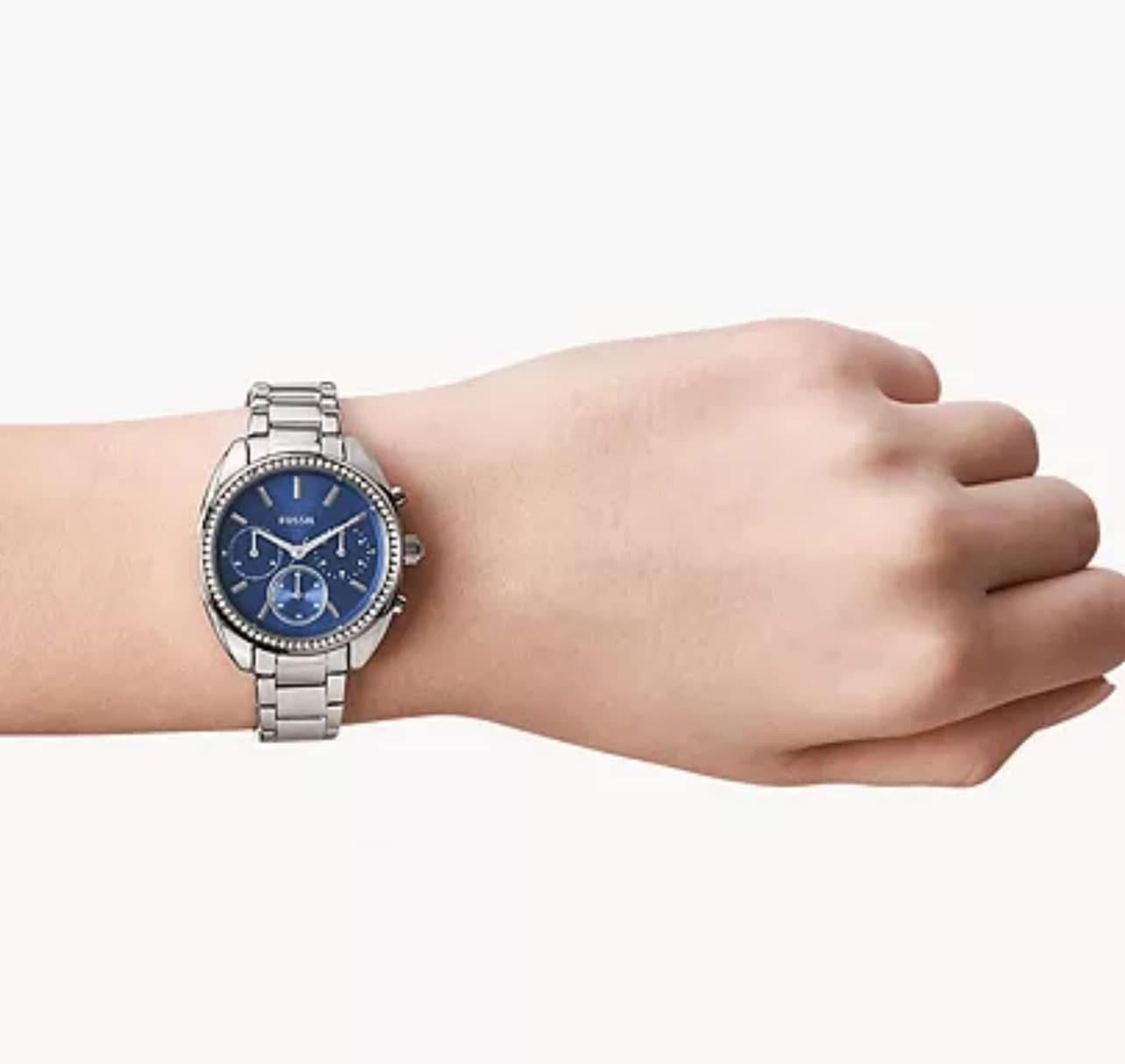 Fossil Women’s Vale Chronograph Stainless Steel Watch