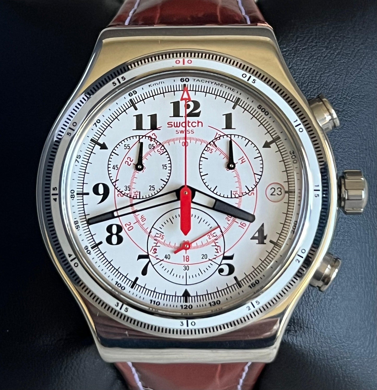 Swatch Back to the Roots Irony Chrono Watch
