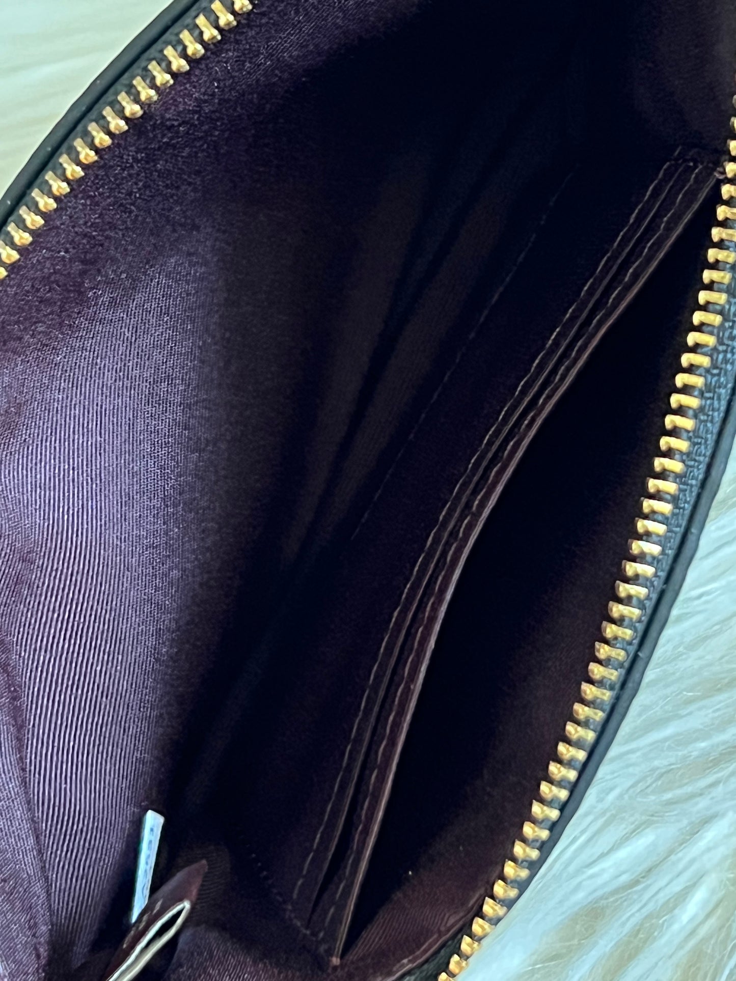 Coach Corner Zip Wristlet