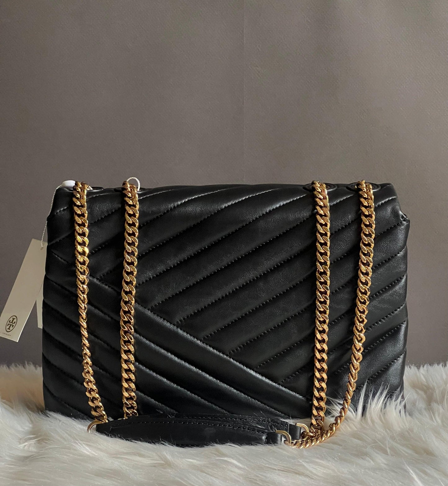 Tory Burch Kira Chevron Convertible Shoulder Bag