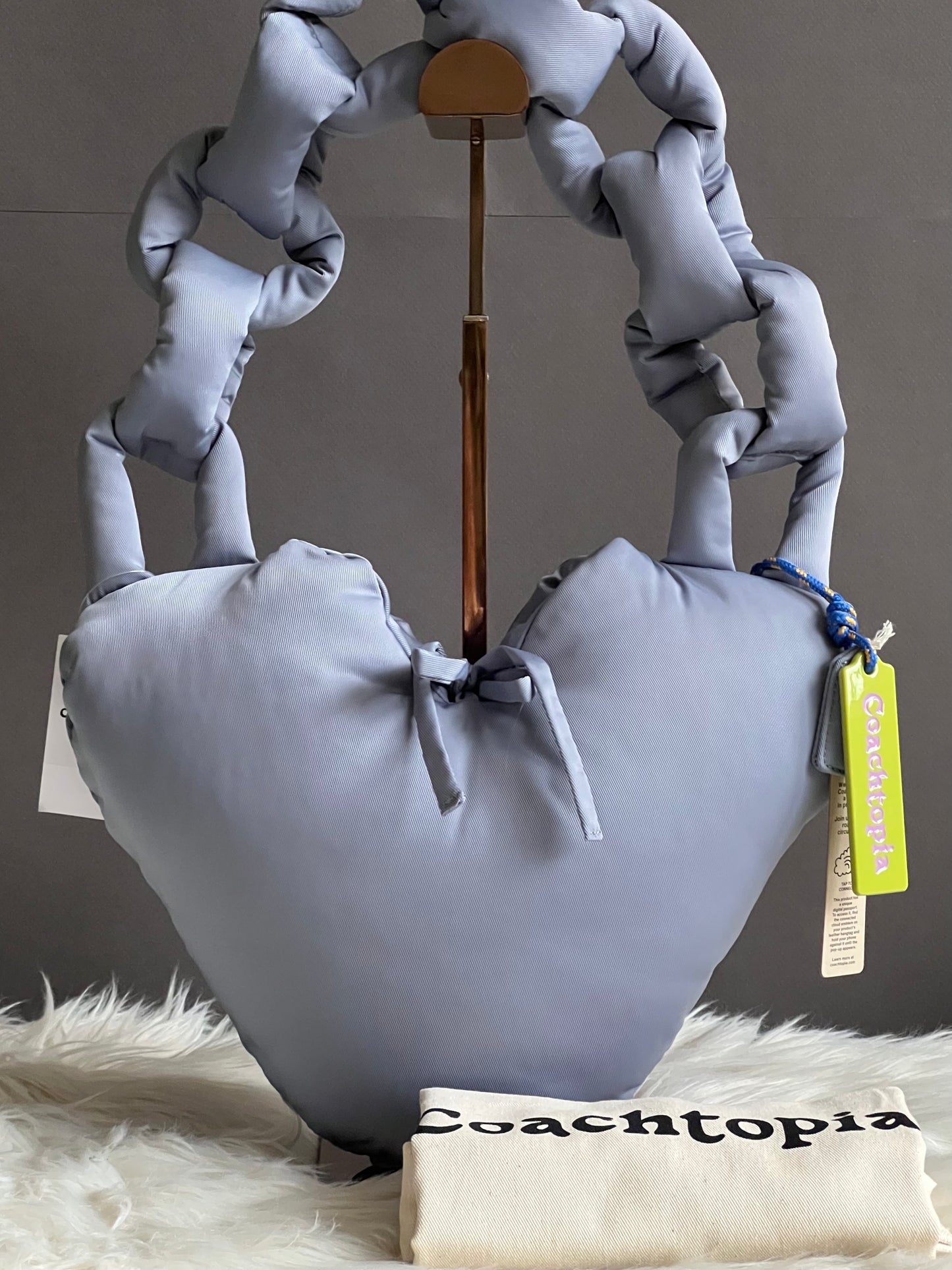 Coachtopia Loop Puffy Heart Bag