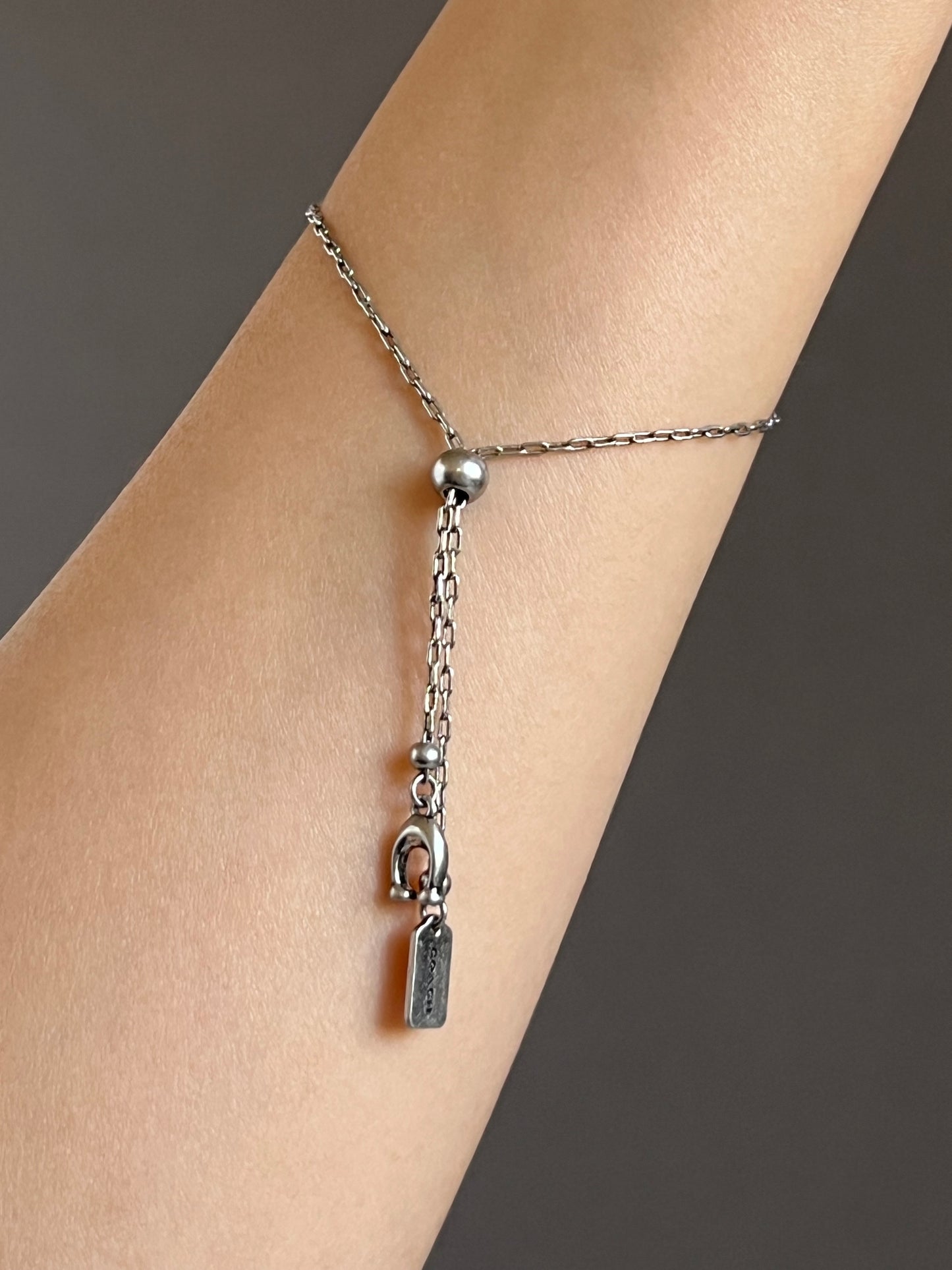 Coach Jet Flower Slider Bracelet