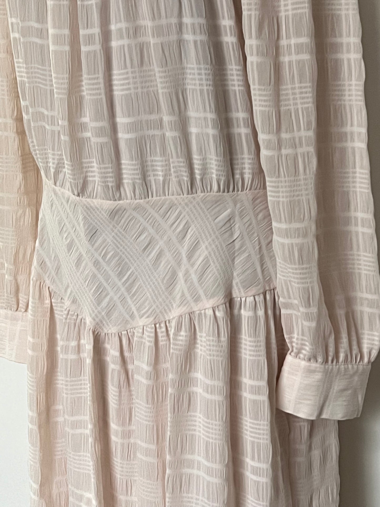 Coach Plaid Yoke Dress