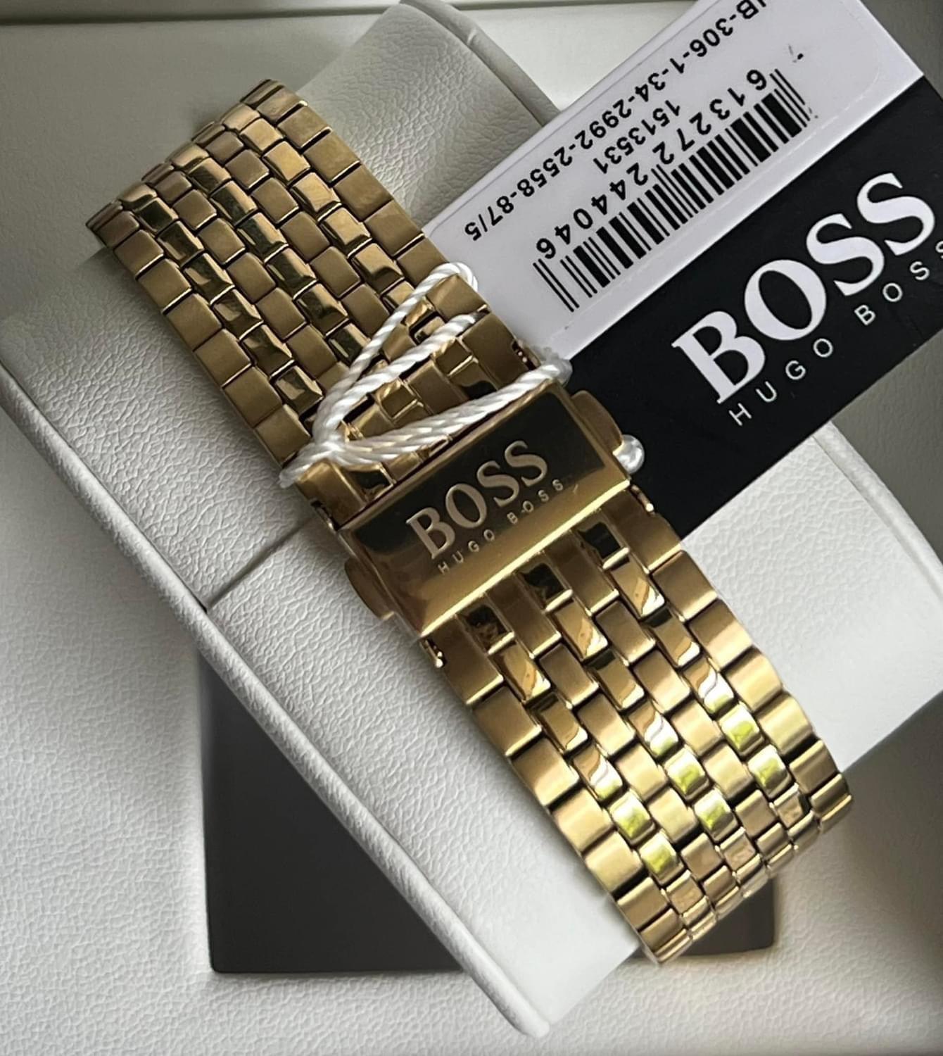 Hugo Boss Men’s Gold Navigator Chronograph Watch