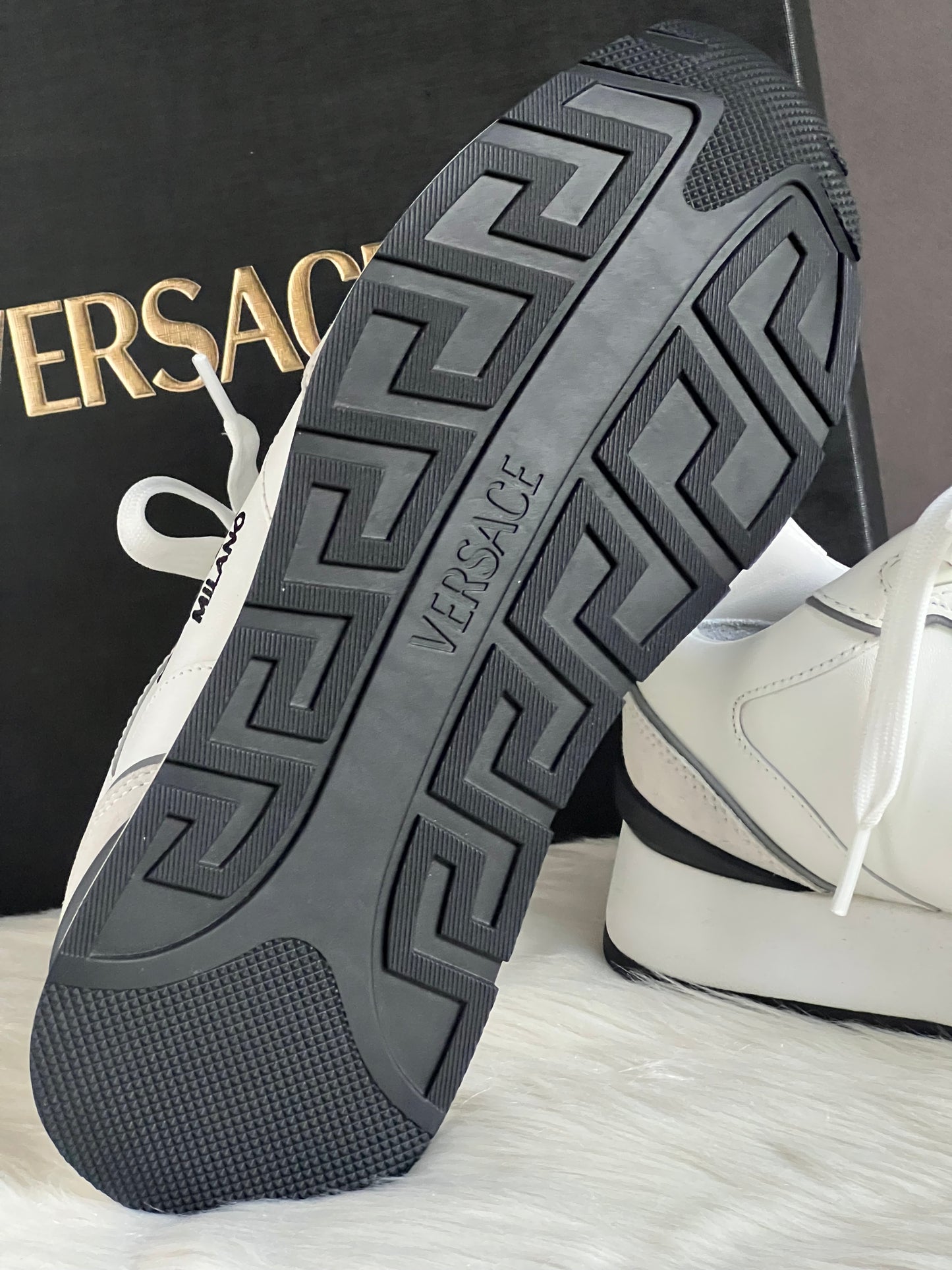 Versace Milano Vitello Sneaker
