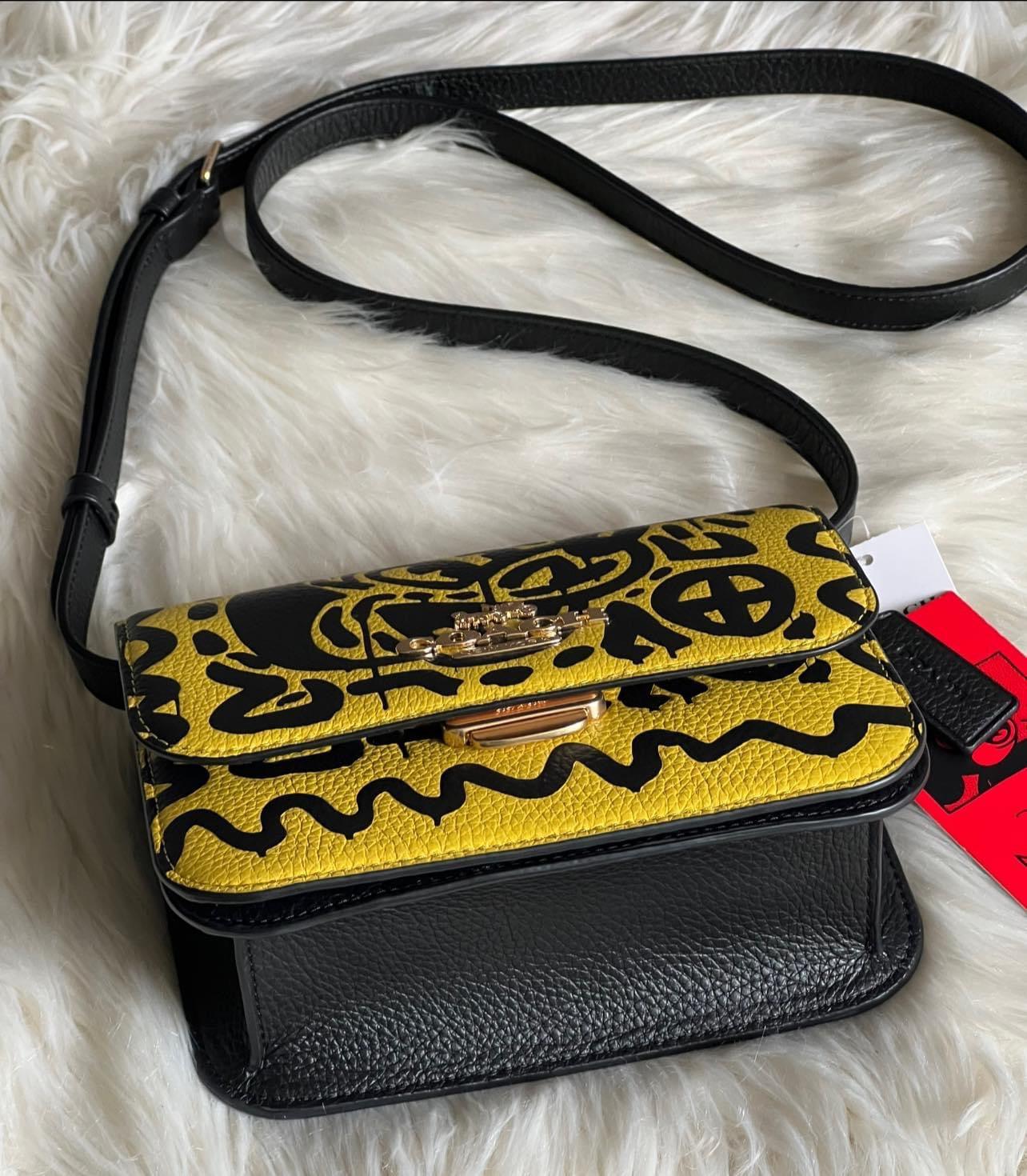 Coach Disney Mickey Mouse X Keith Haring Mini Brynn Crossbody