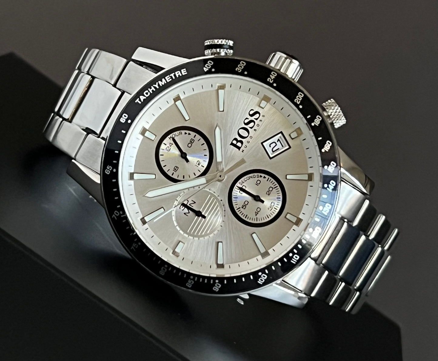 Hugo Boss Men’s Rafale Competitive Sport Chronograph Watch