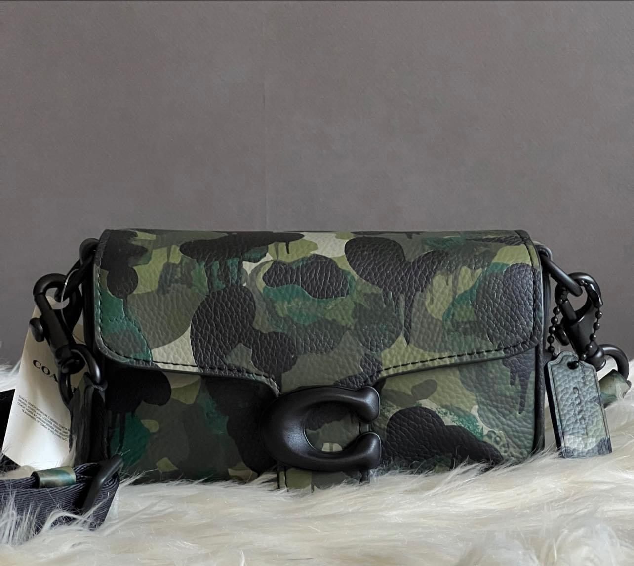 Coach Soft Tabby Crossbody 18 with Camo Print