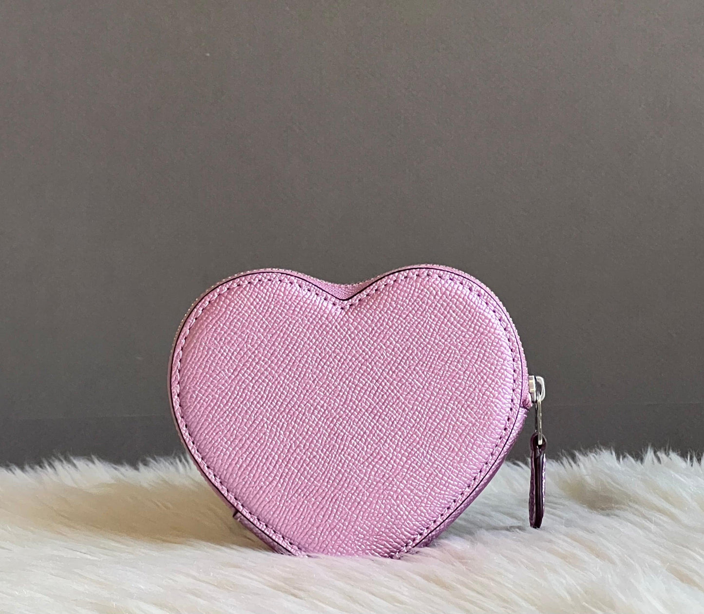 Coach Heart Coin Case