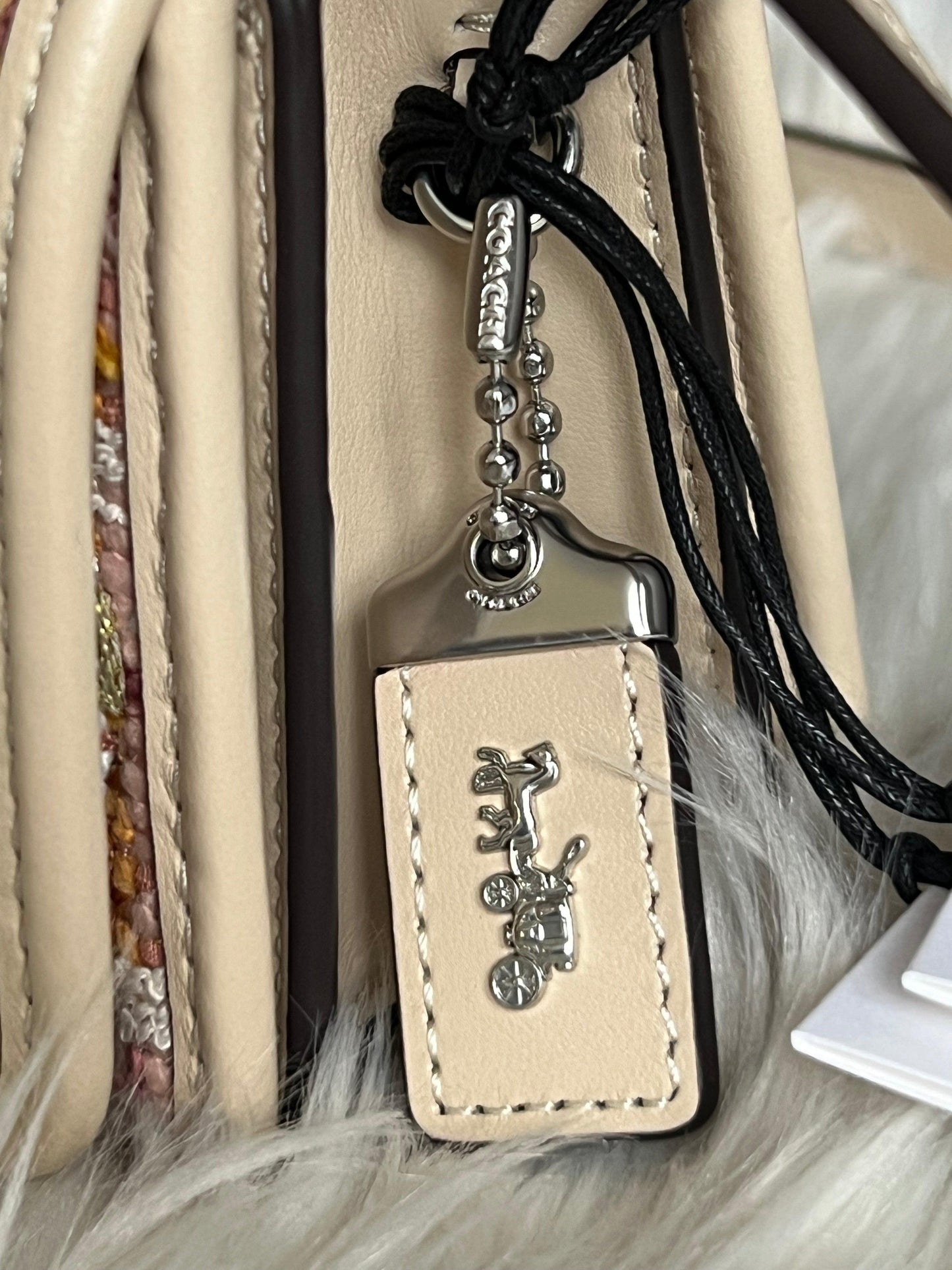 Coach Bandit Crossbody Bag in Tweed