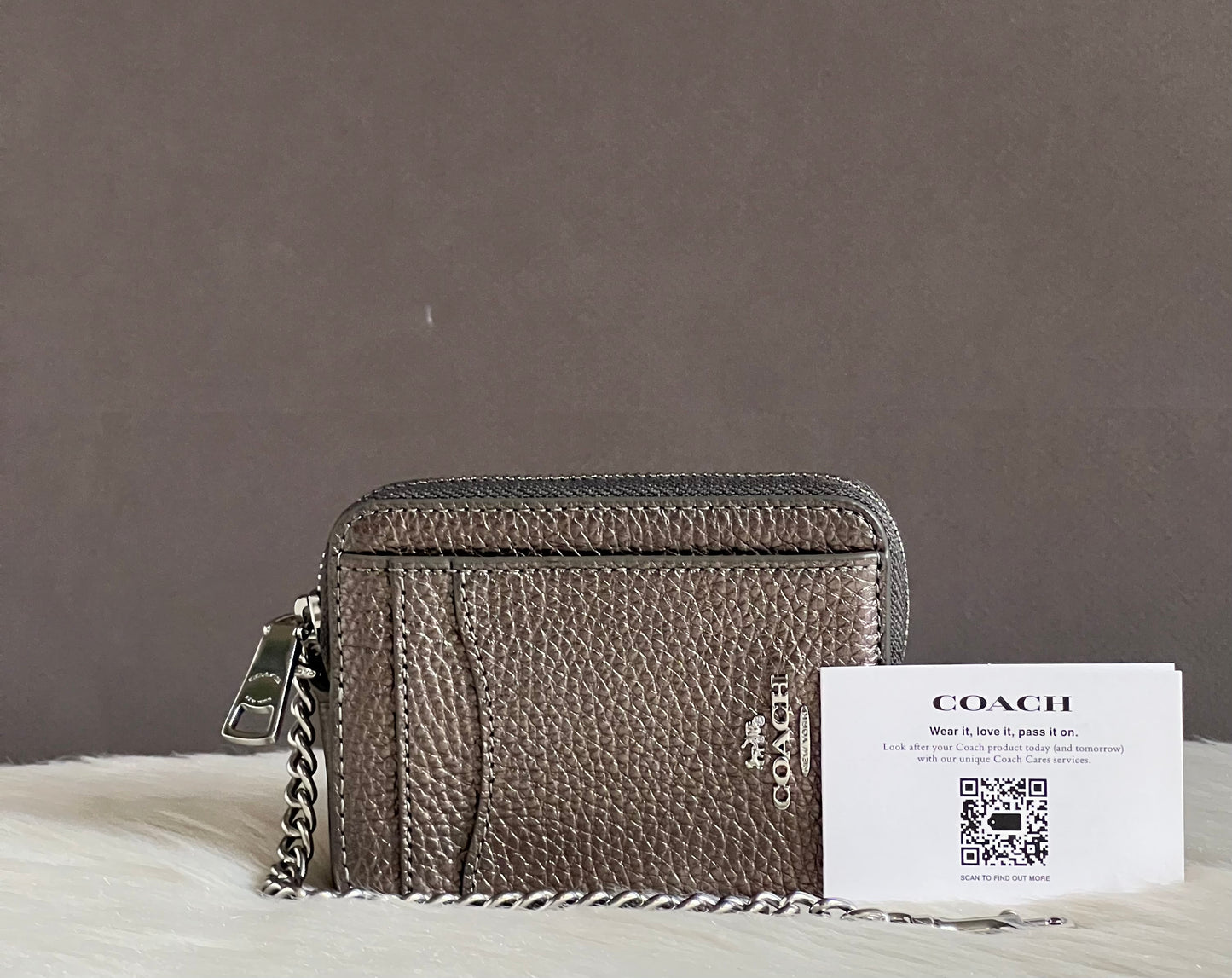 Coach Zip Card Case