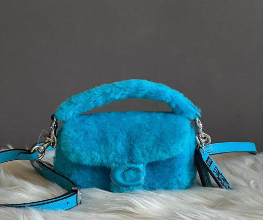 Coach The Lil Nas X Drop Tabby Shoulder Bag 12 in Shearling